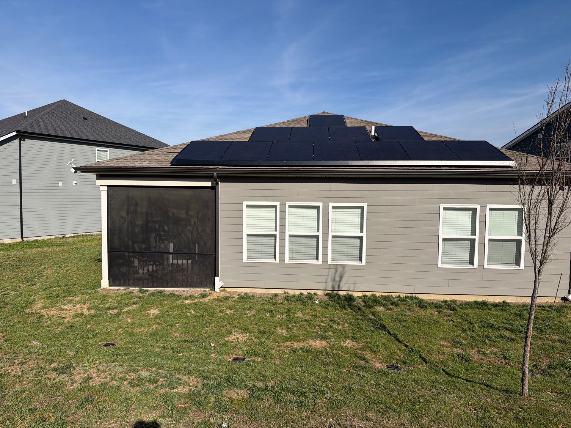 Project in Nashville by Green Wave Solar 