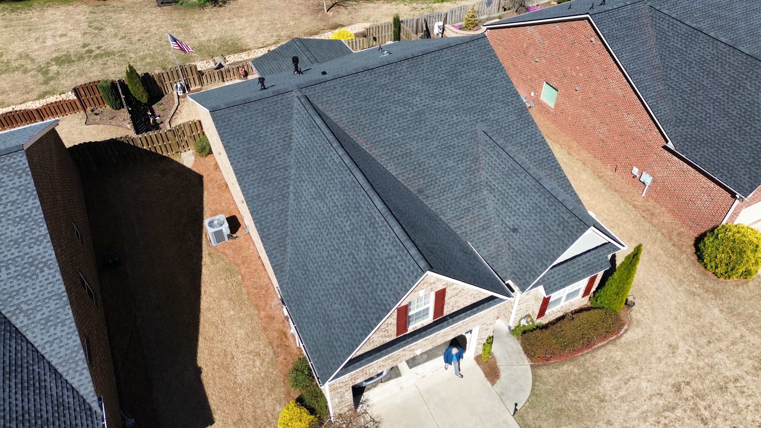 Cumming, GA Roof Replacement GAF Timberline HDZ Charcoal by Reset Roofing