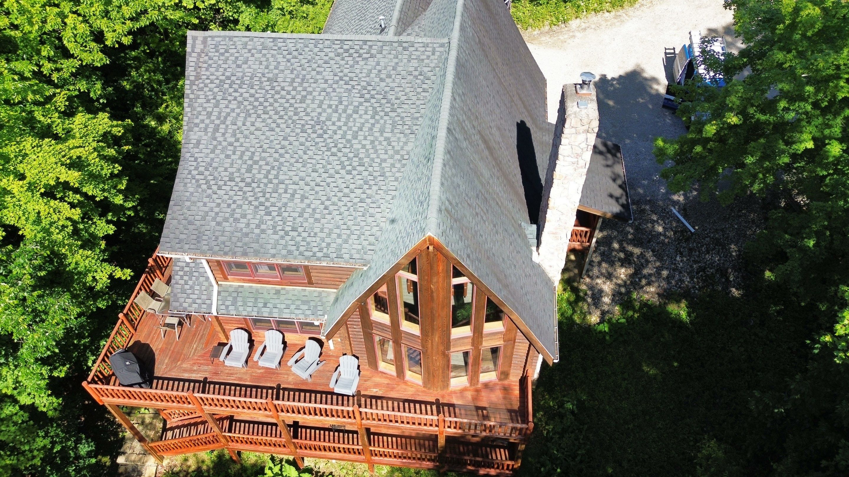 Residential Roofing Installation using Timberline HDZ Shingles - Charcoal by RoofX 