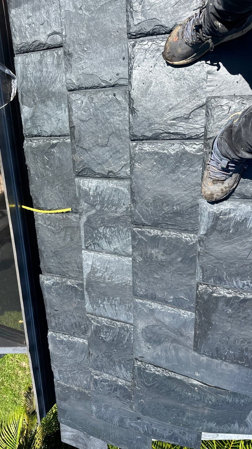 Residential Roofing Installation using Brava Slate Tile in Estero, Florida by International Roofing