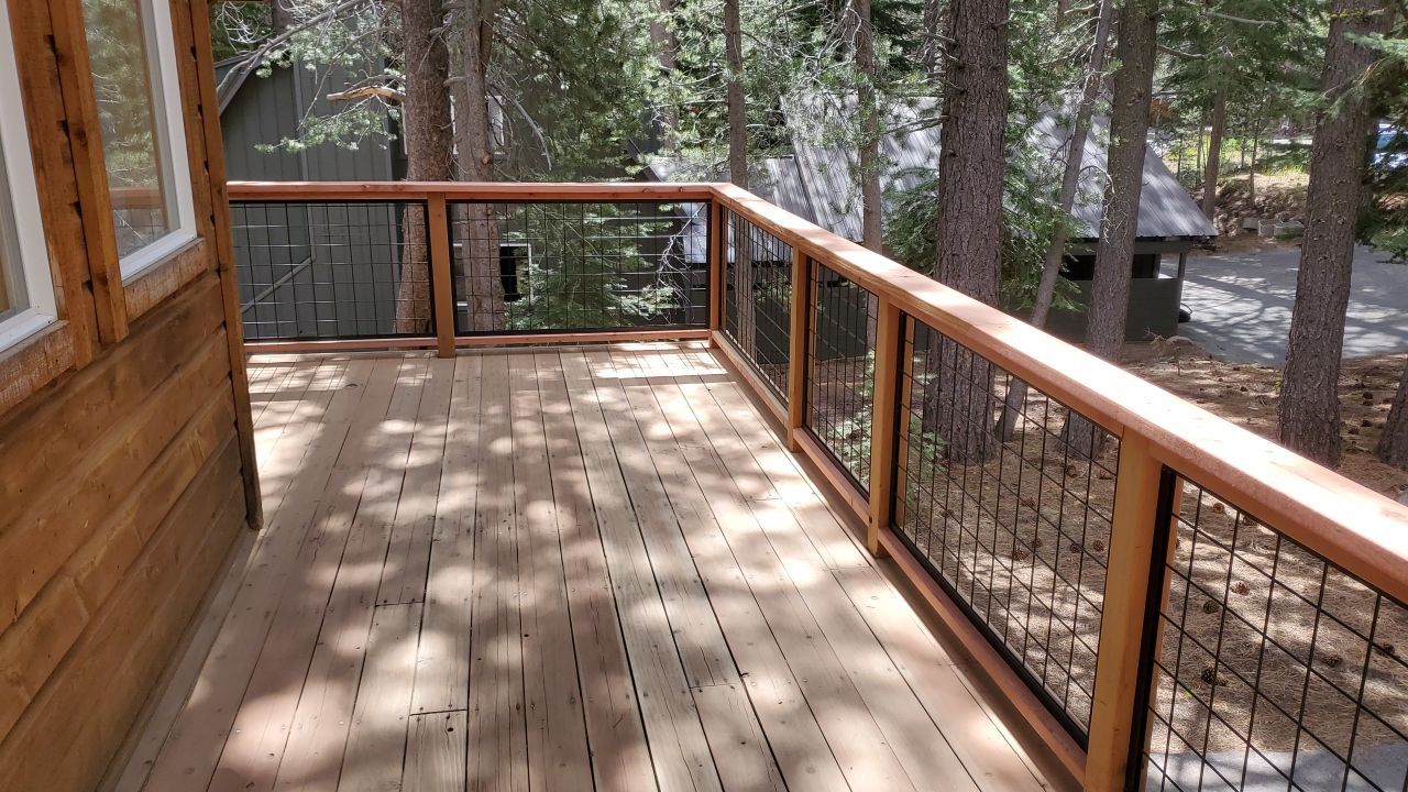 Railing Replacement by The Tahoe Tradesman