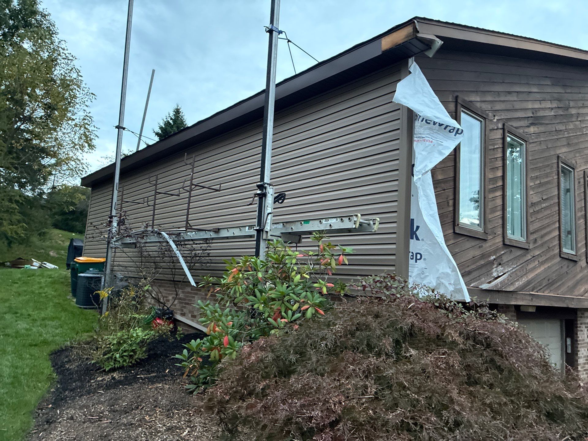 Ovation Board and Batten in Rugged Canyon Home Renovation by Ideal Siding Pittsburgh
