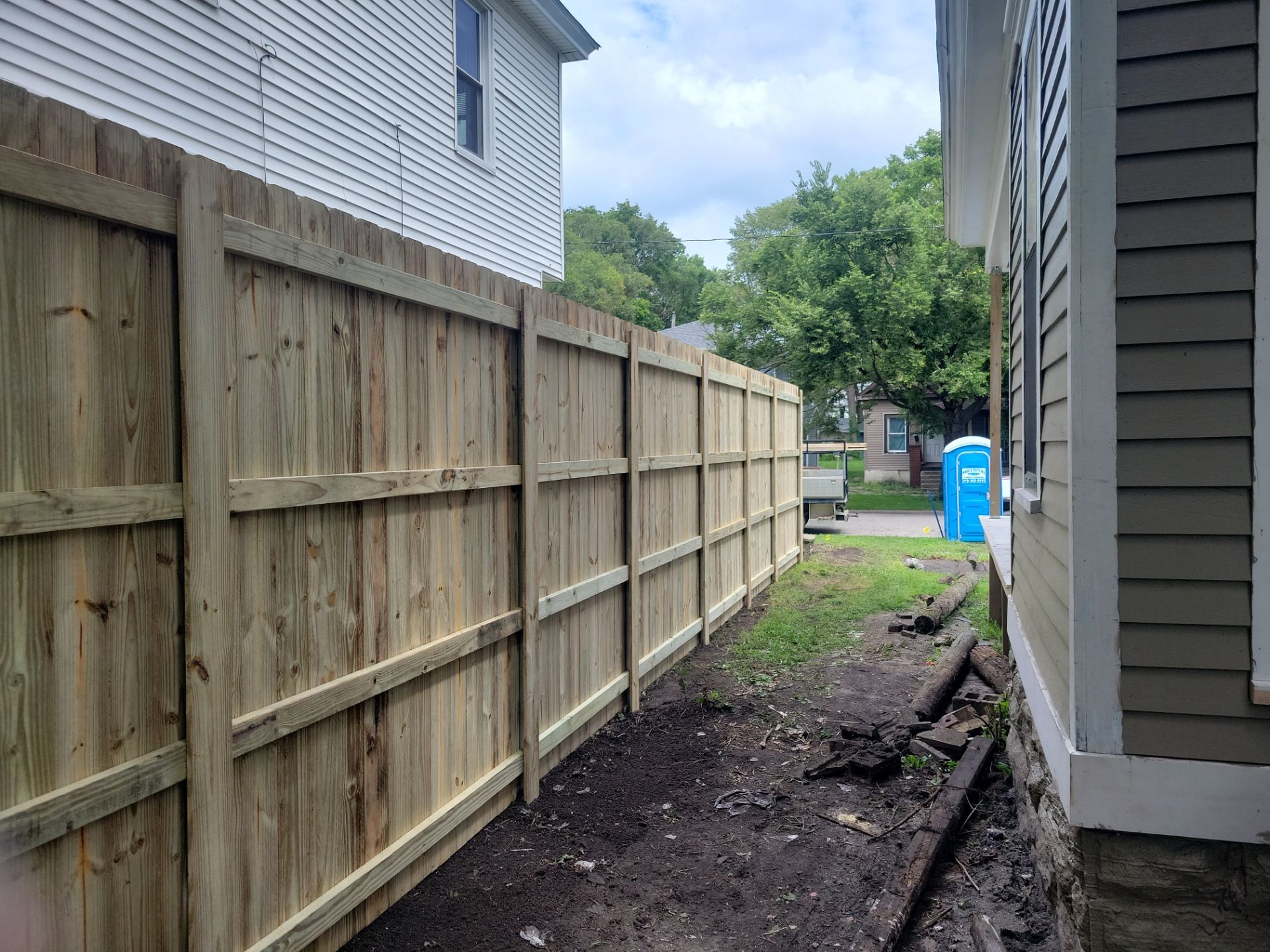 Project in Waterloo by Perfect Picket Fence and Stain