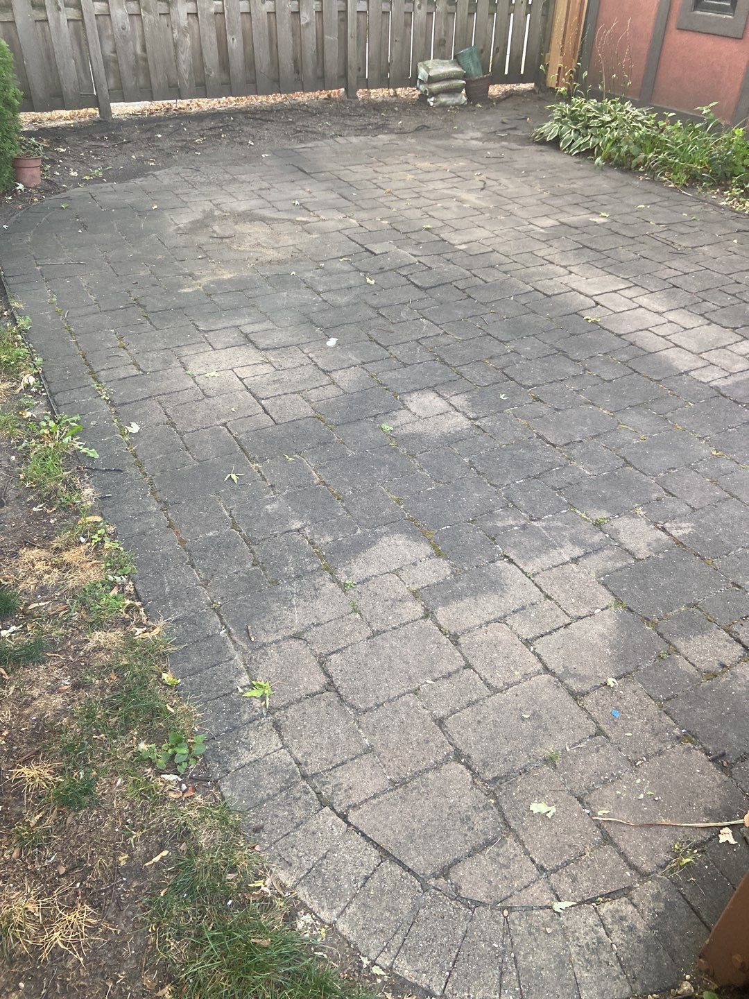 Brick paver clean, sand and seal.  using Surebond SB-1300 by Northern Power Washing LLC.