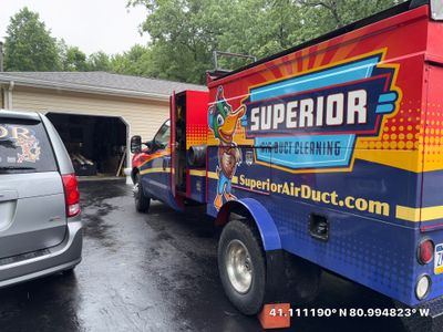 Air Duct Cleaning With a Vacuum Truck in Lake Milton, OH