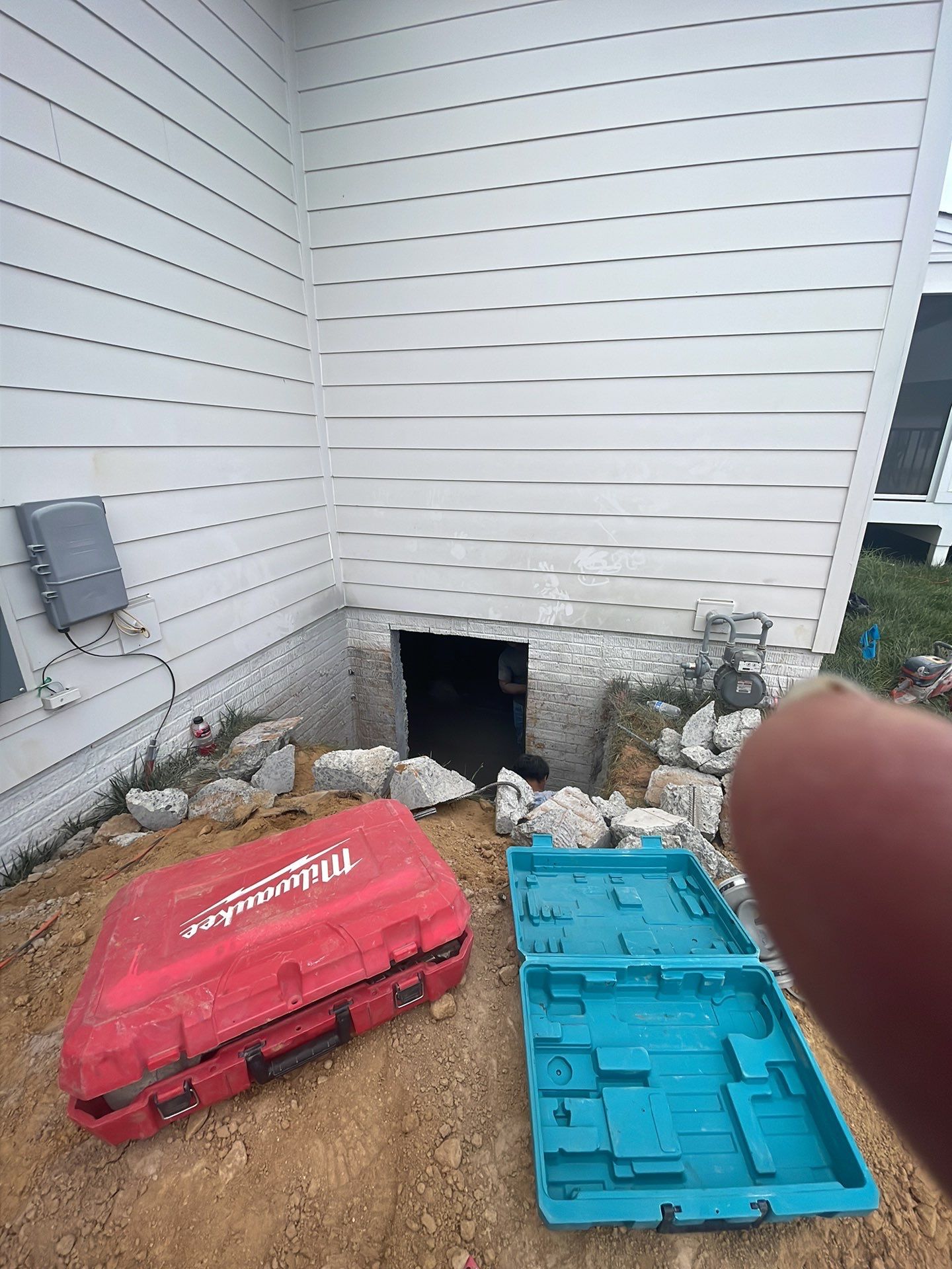 Egress window install, Great Falls, VA by Fairfax Contractors, LLC