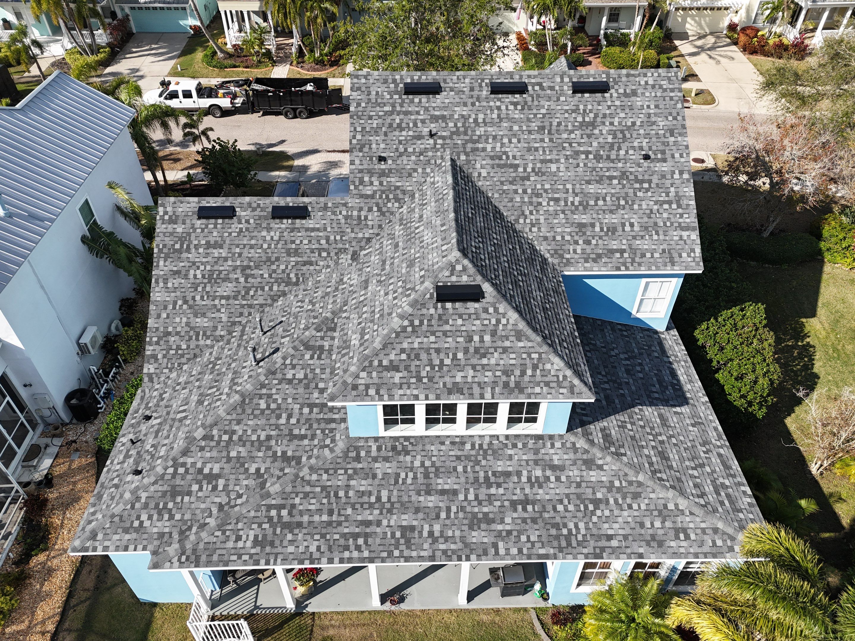 Roof Replacement in Apollo Beach FL. by Steadfast Roofing 