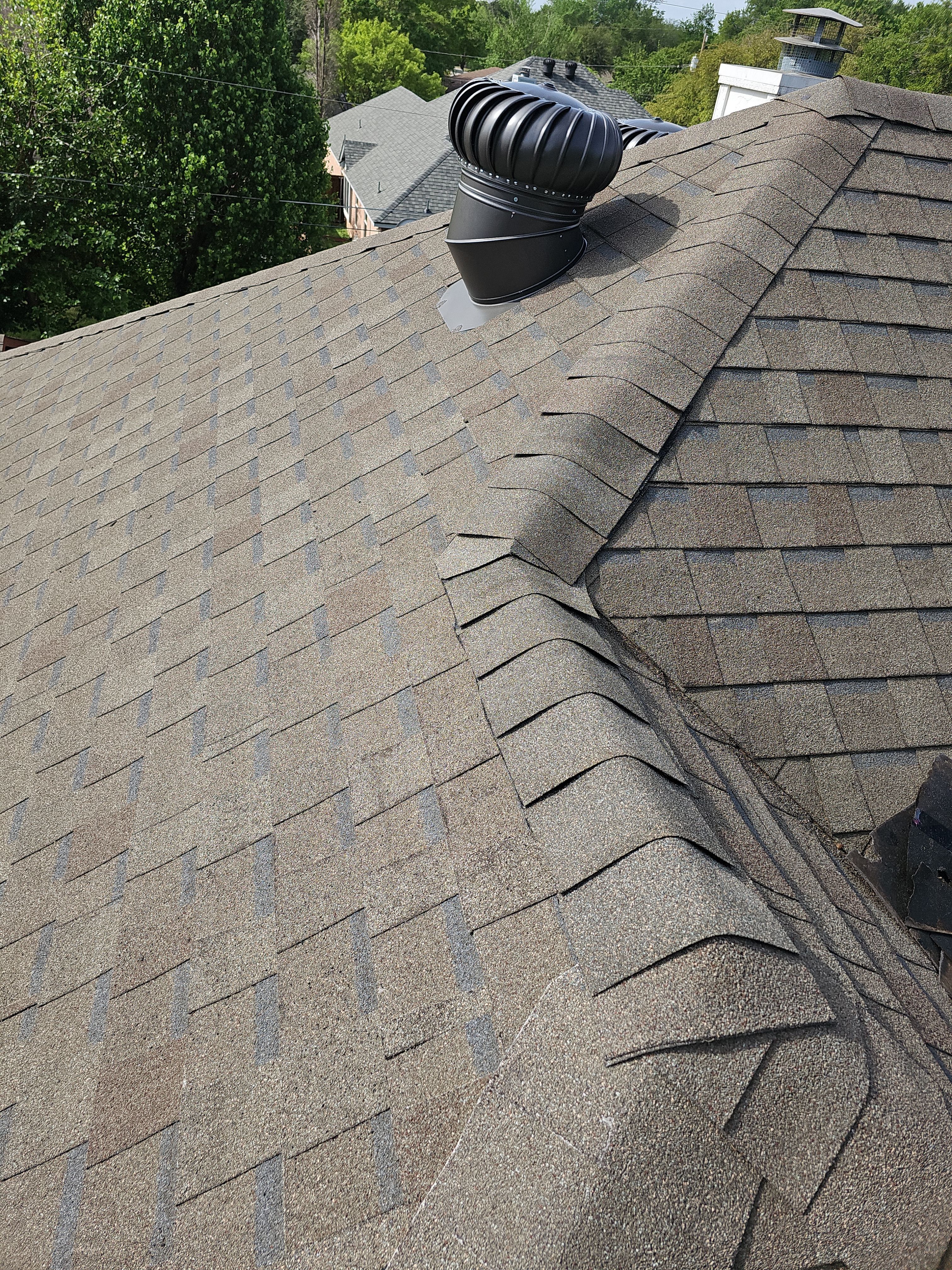 Roof Repair & Ventilation Upgrade in North Richland Hills, TX by road roofing llc