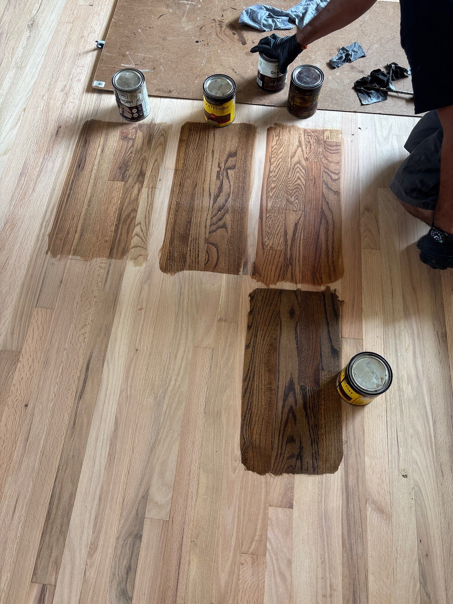 Red Oak Hardwood Floor Installation and Refinishing in Cincinnati by Footprints Floors Kentucky