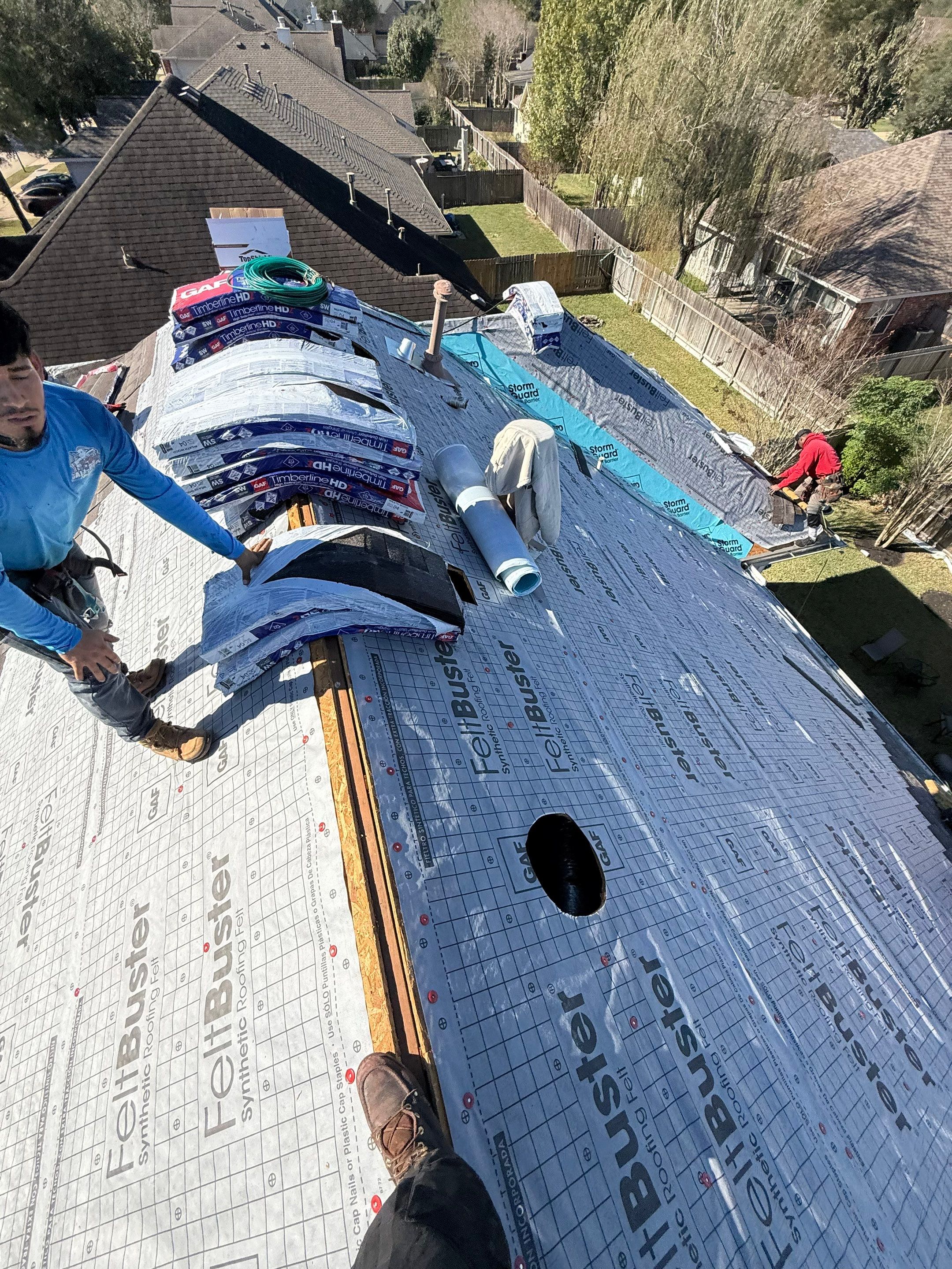 Roof Replacement in Falcon Ranch, Katy TX by Roof Repair Company