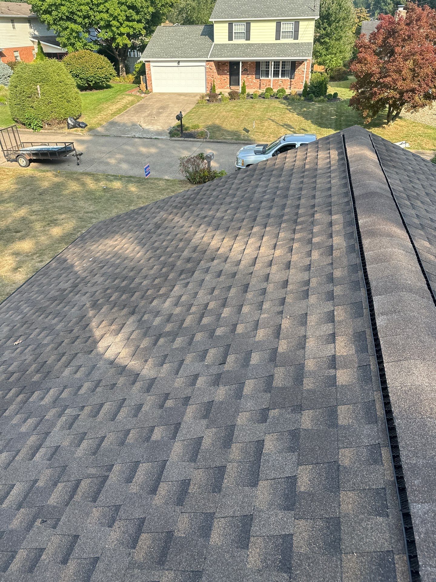 Residential Roofing Installation using GAF Timberline HDZ by Rainstoppers Roofing