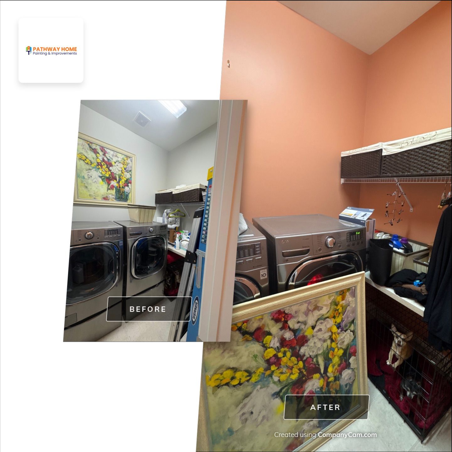 β This Home Runs on Latte Love by Pathway Home Painting & Improvements