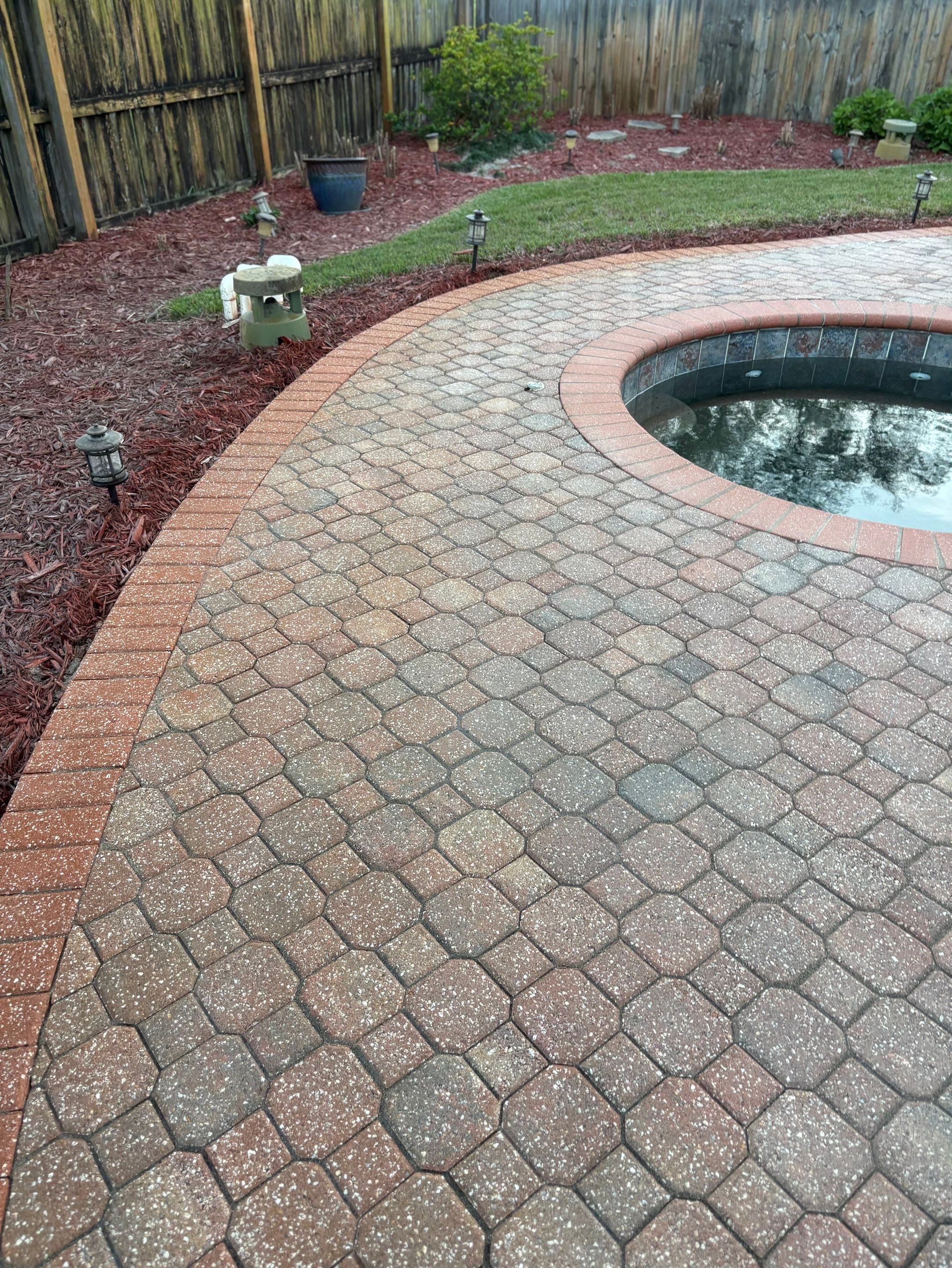 Pavers using Concrete Sealant and PolySand by DuraSeal
