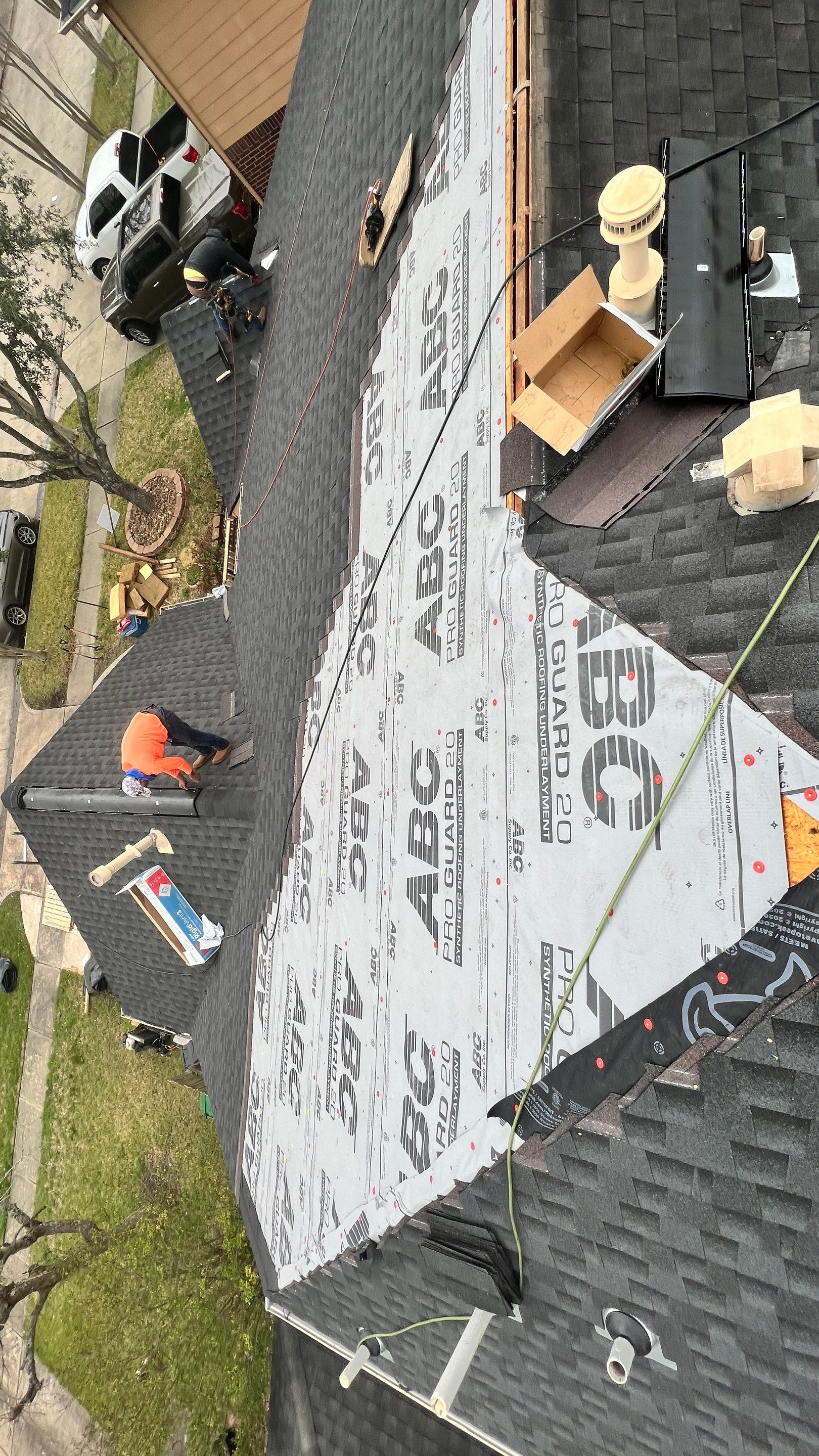 Gable-Detail Roof Replacement — Southwest Houston, TX by PL Roofing & SB Roofing, LLC.