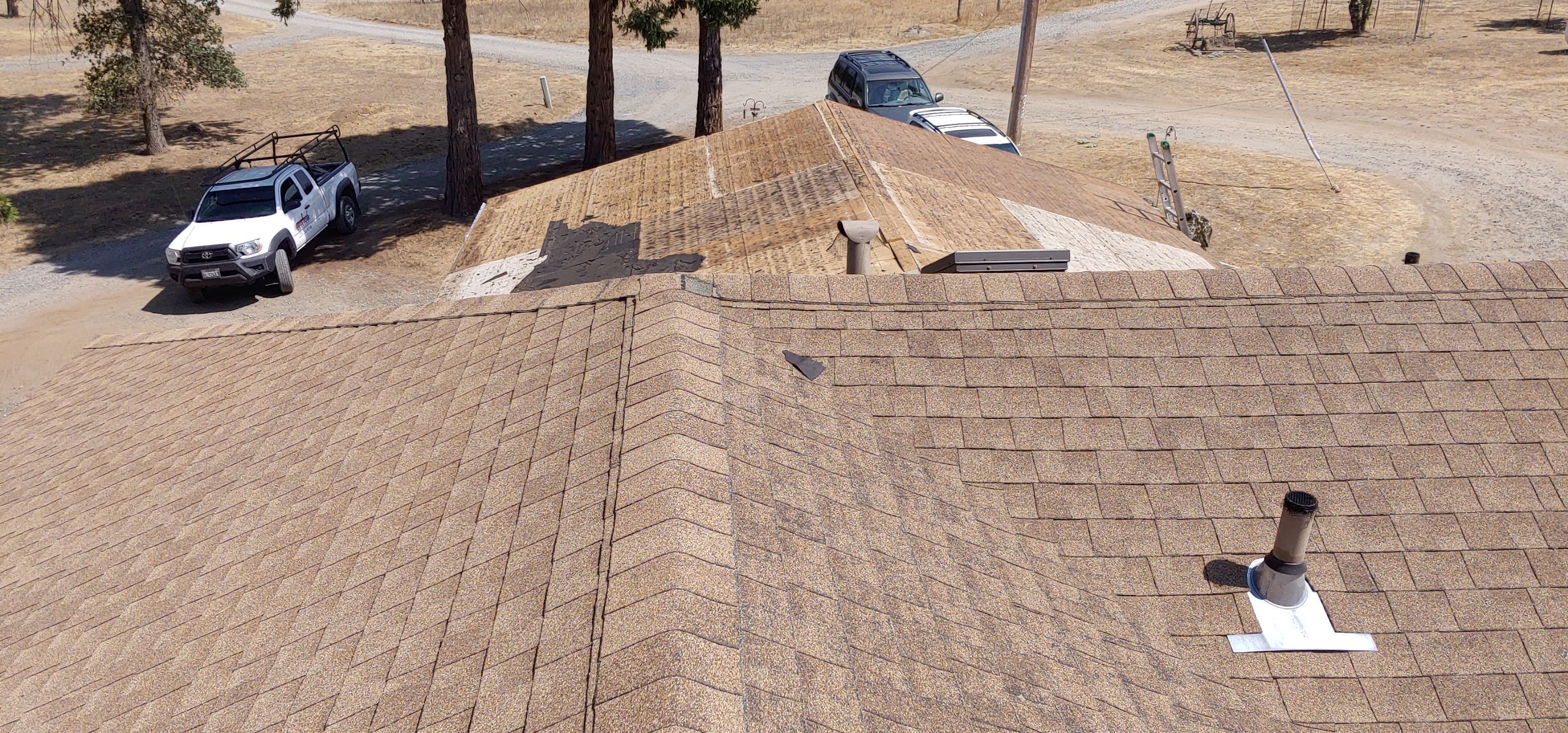Residential Roofing Installation using Standing seam metal roofing system by Straight Edge Roofing Inc