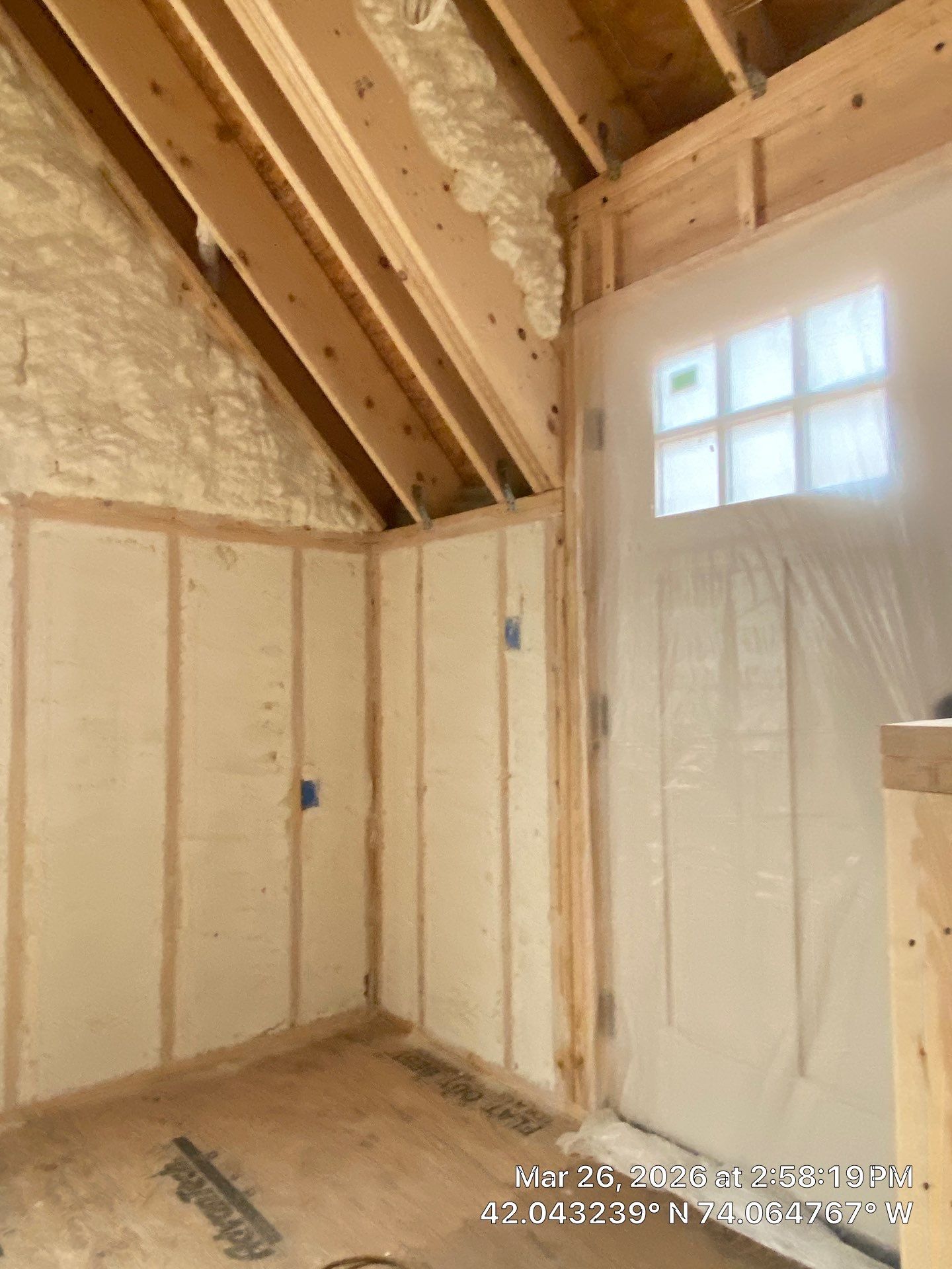 New Construction using Closed Cell Spray Foam and Open Cell Spray Foam by NYS Foam & Energy