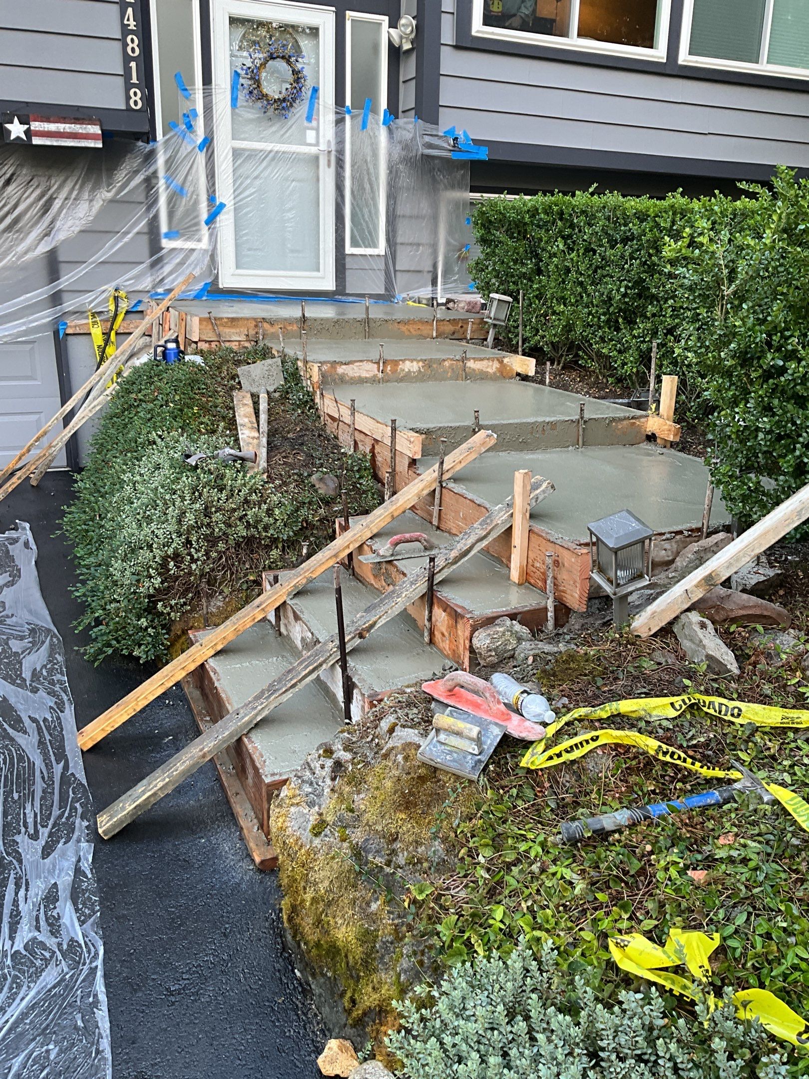 Patricia | Stairway Renovation, Concrete Project by Jireh Asphalt & Concrete Inc 