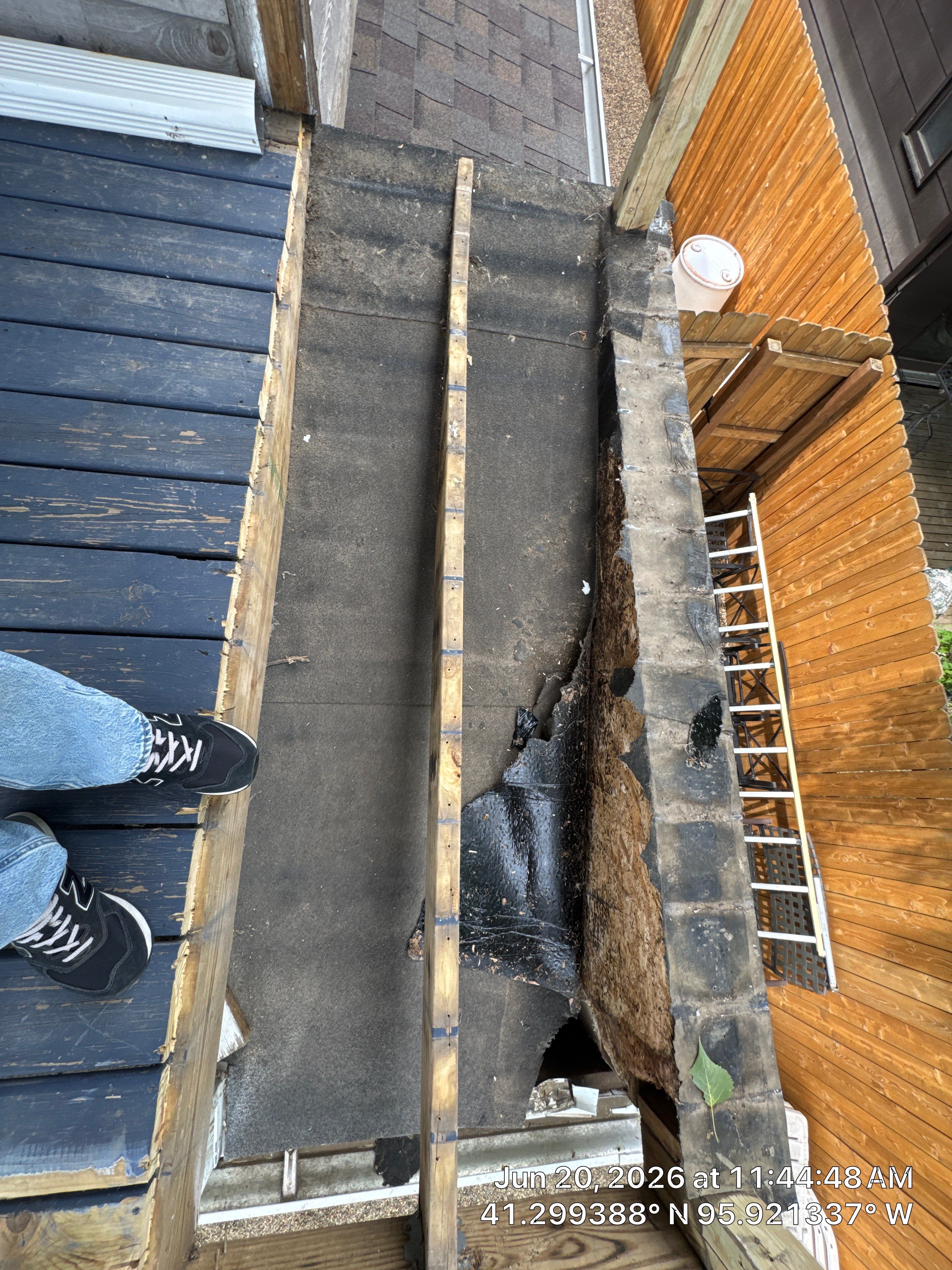 Structural Roof Deck and OSB Sheathing Repair in Carter Lake by Crows Roofing LLC