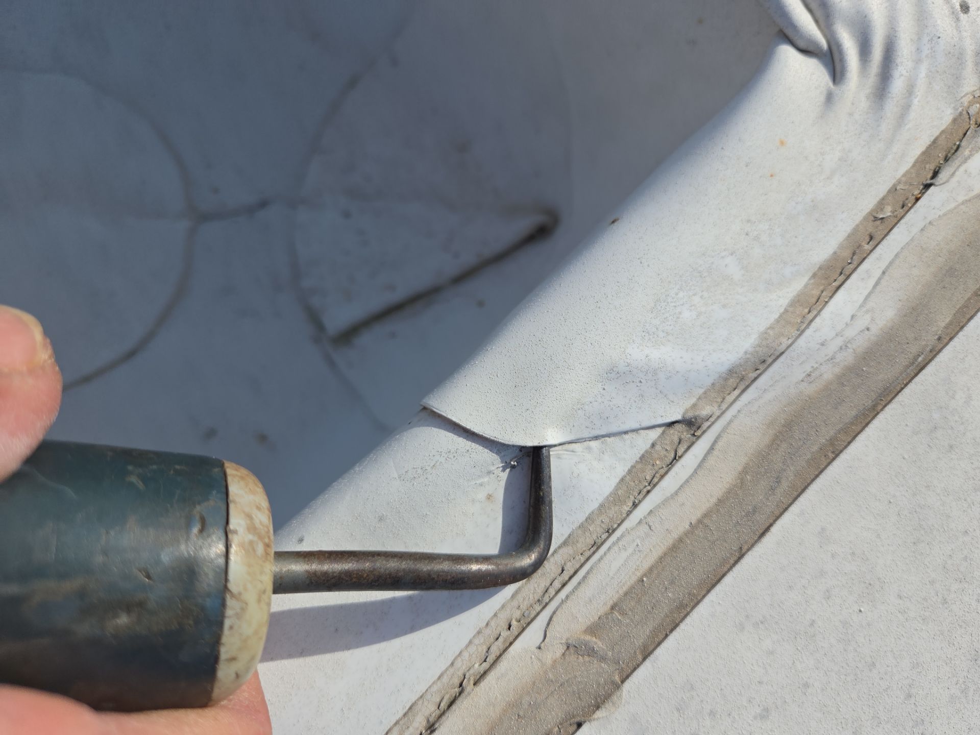 TPO Flat Roof Repair and Window Sealing in Delray Beach by Aastro Roofing
