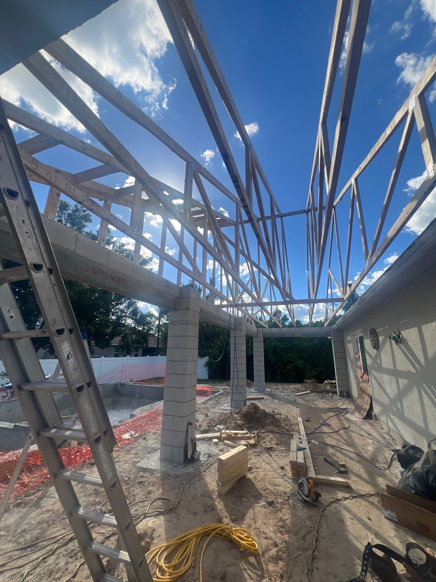 Custom Lanai Renovation in Port Charlotte by Smirnov Construction Inc