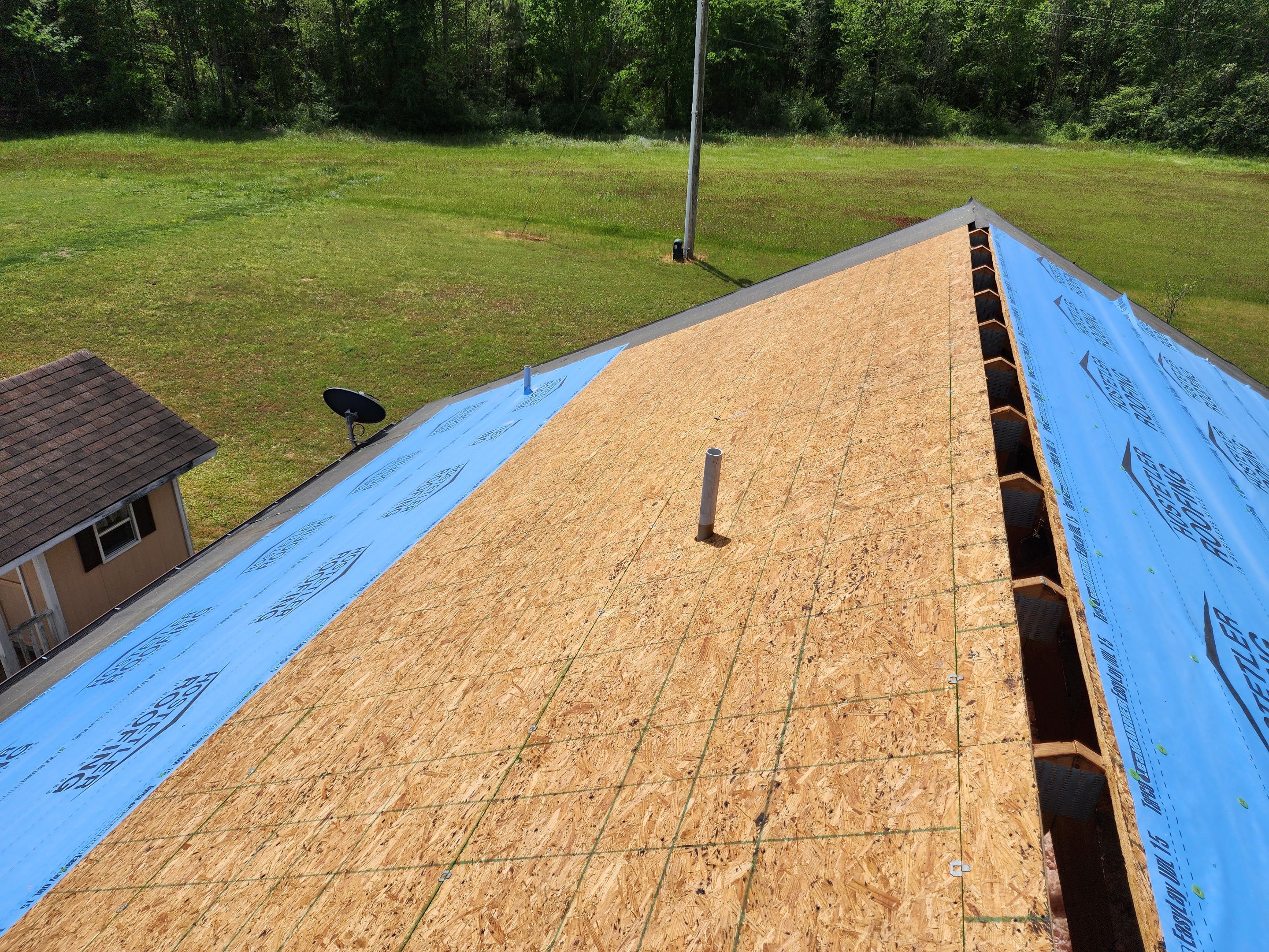 Residential Shingle Reroof using Malarkey Vista by Hostetler Roofing