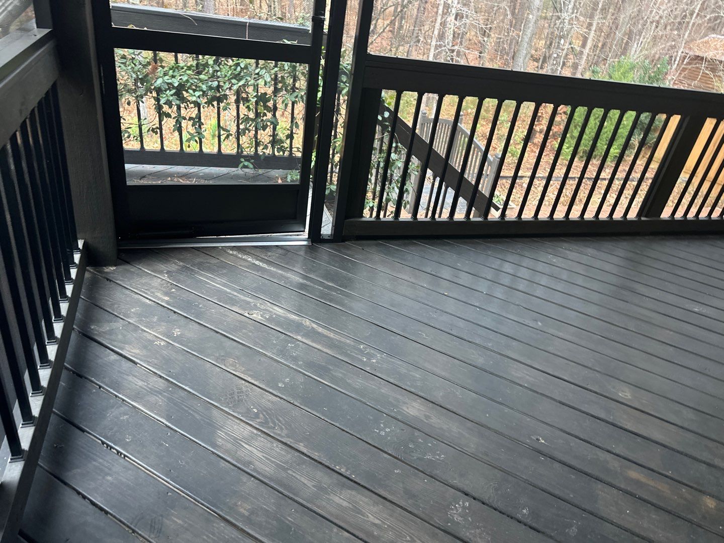 Patio and Coated Deck using Wood and Concrete Sealant by DuraSeal