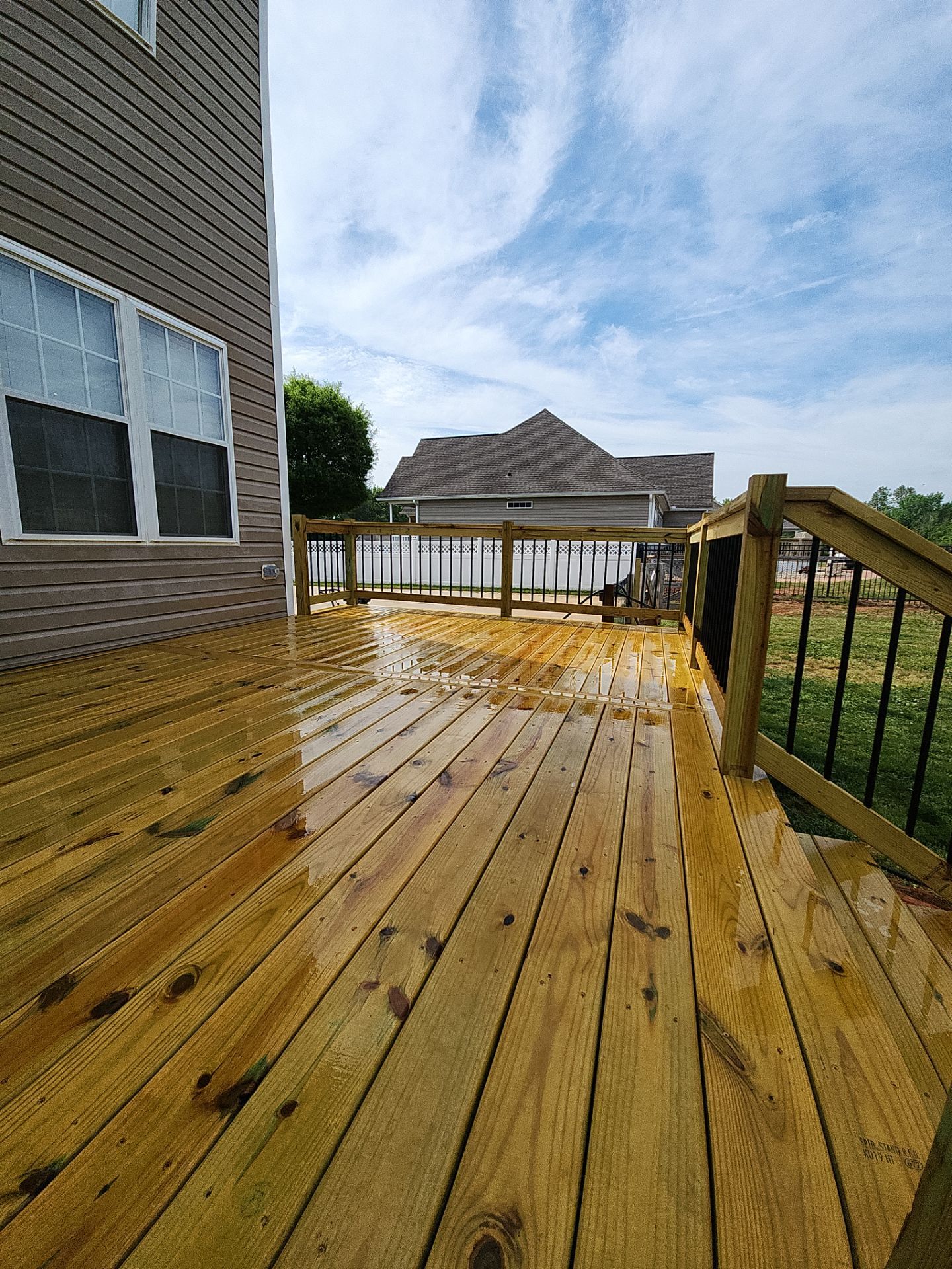 New Deck using Wood Sealant by DuraSeal