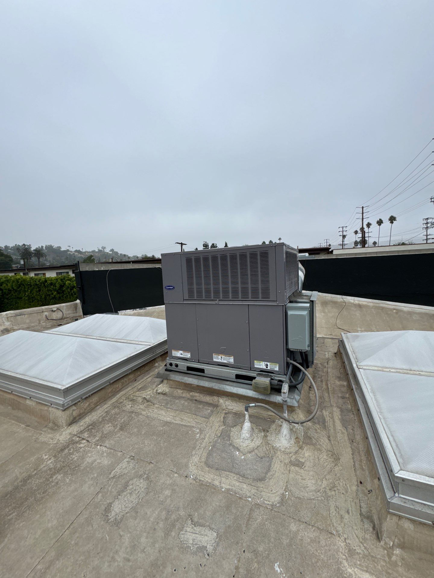 Commercial Silicone Coating Project in LA by Hull Brothers Roofing