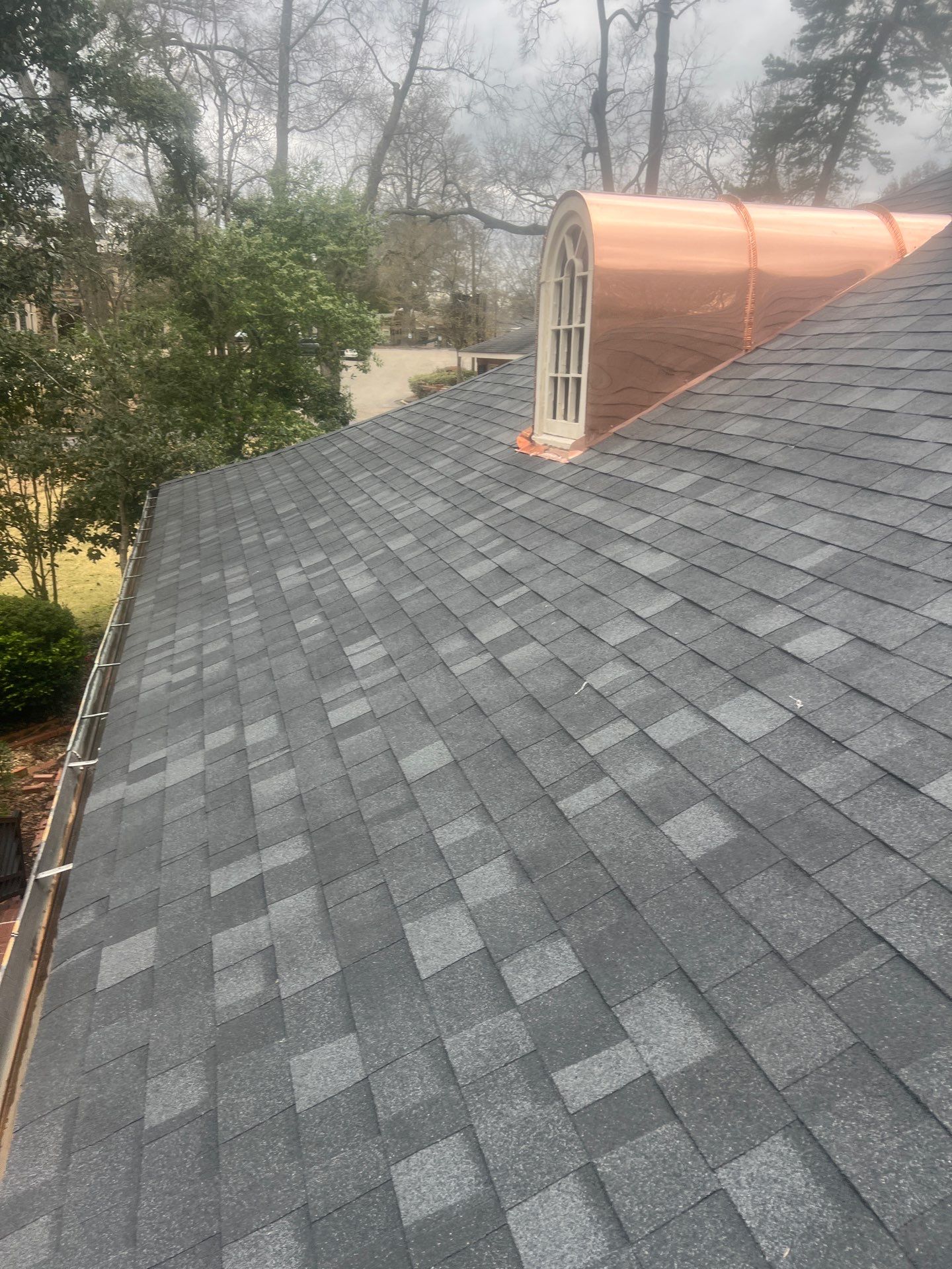 Onyx Black Shingle w/ Copper Upgrades by IAM Roofing LLC