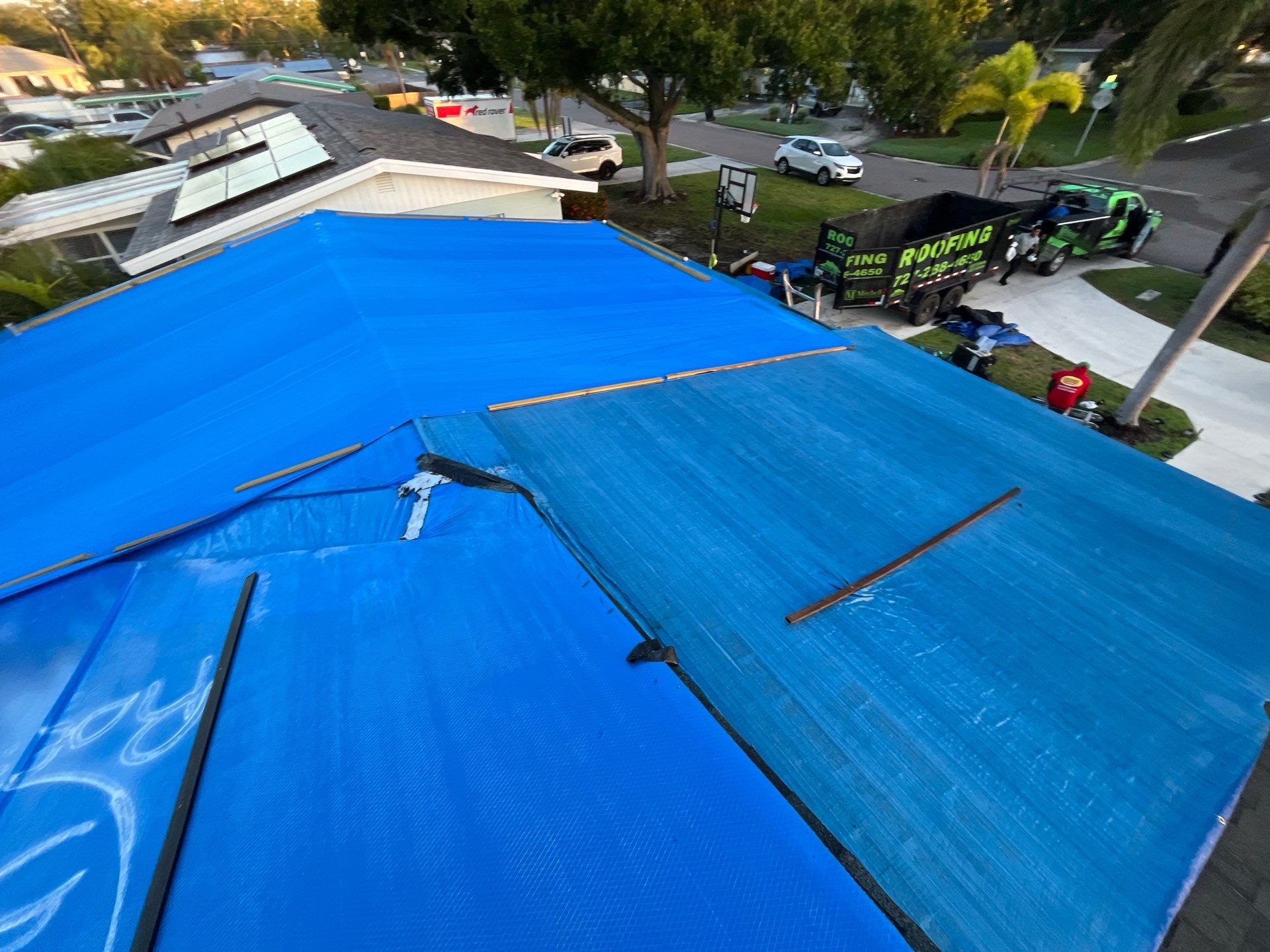 Project in St. Petersburg 33703 by Mitchell Roofing Company LLC 