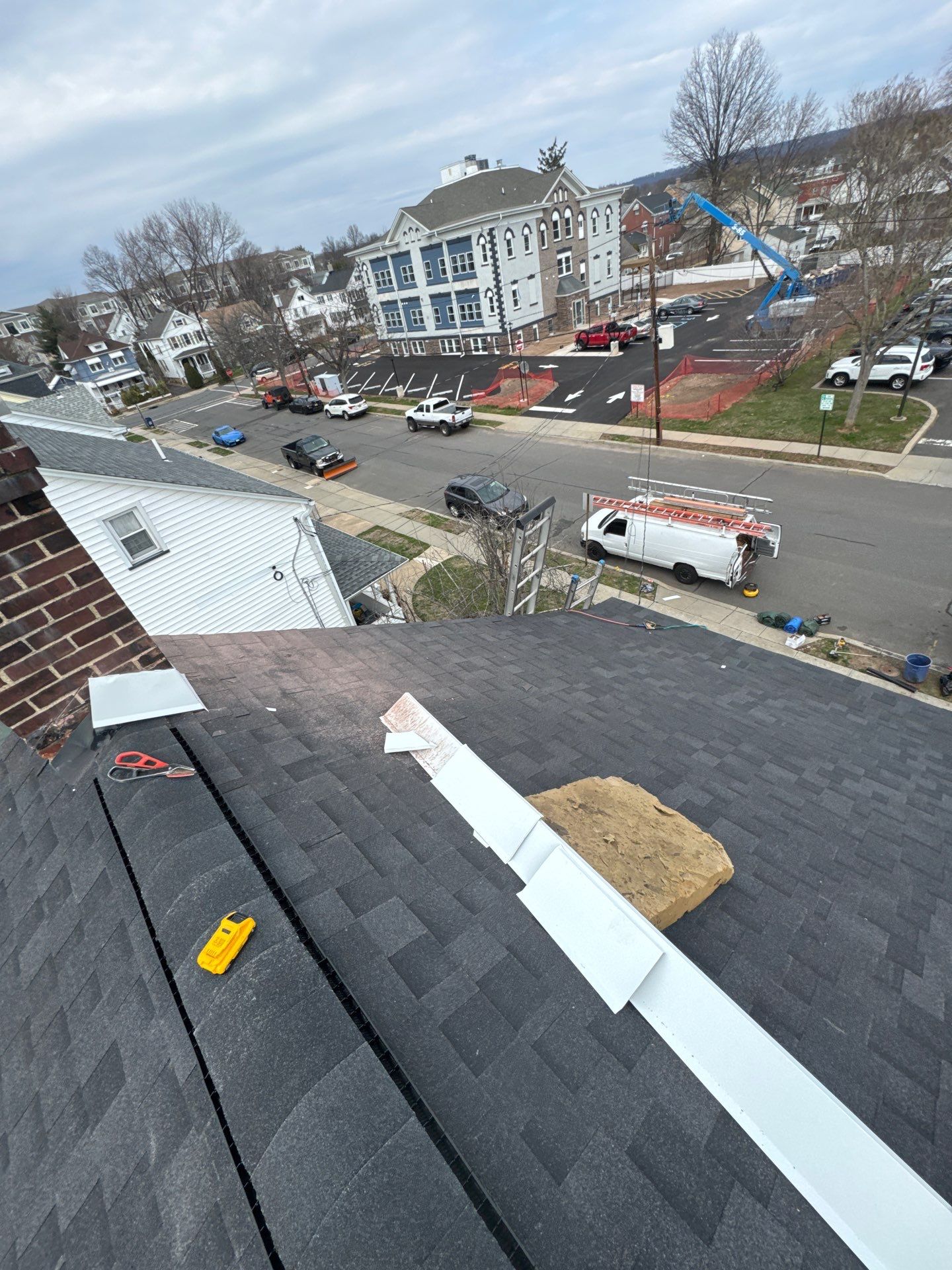 Onyx Black Shingles by Reimagine Roofing