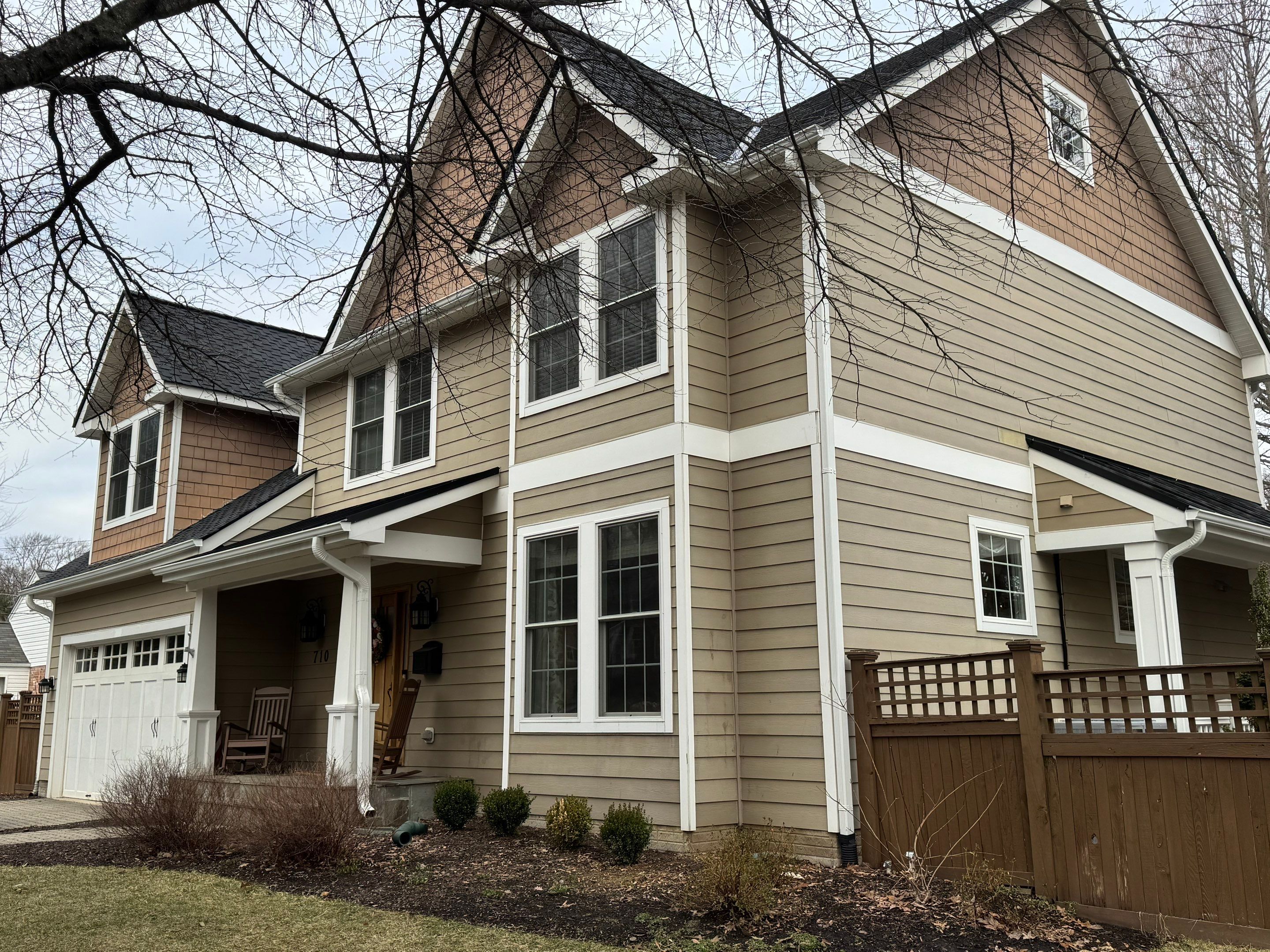 Storm Damage Restoration using CertainTeed Presidential Algae-Resistant Charcoal by USA Storm Roofing and Construction Group