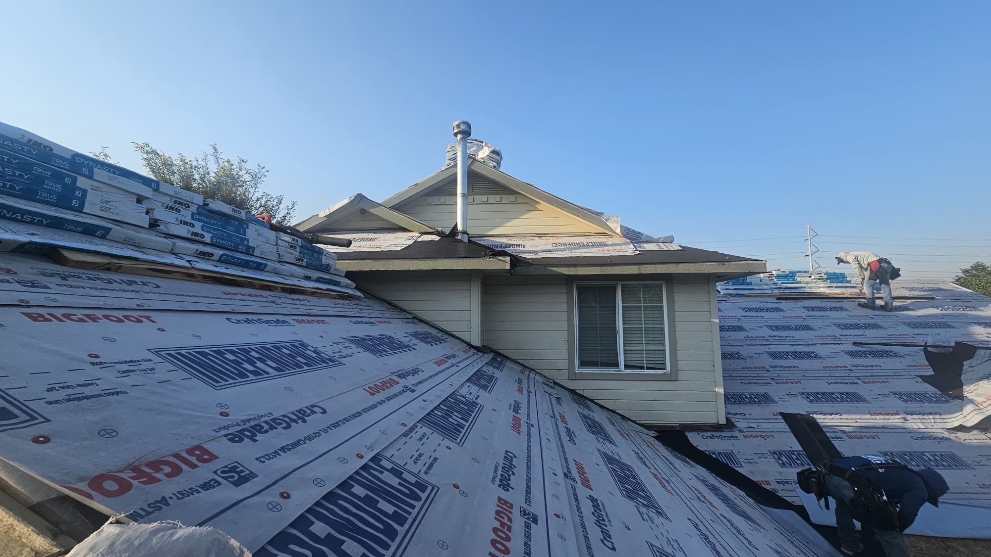 Asphalt Architectural Shingle Roof Replacement in Meridian, Idaho by Olive Roofing