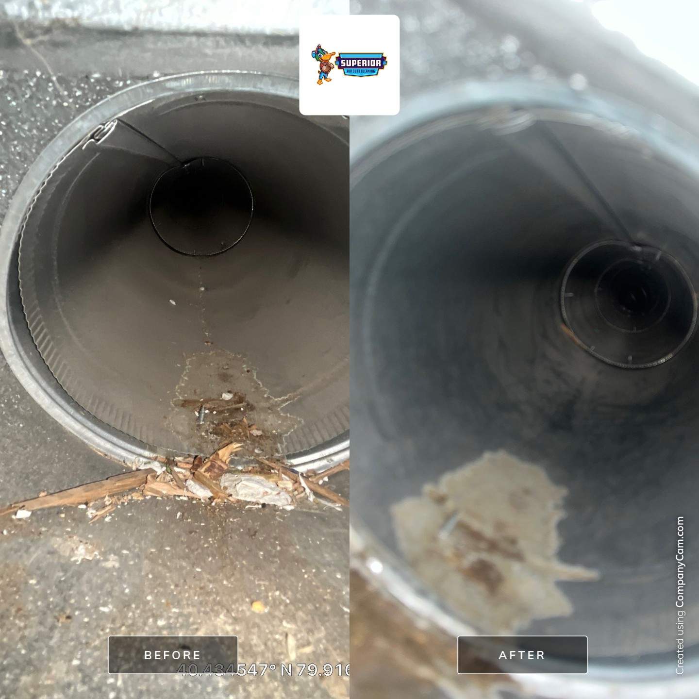 Air Duct Cleaning With a Vacuum Truck in Pittsburgh, PA by Superior Air Duct Cleaning