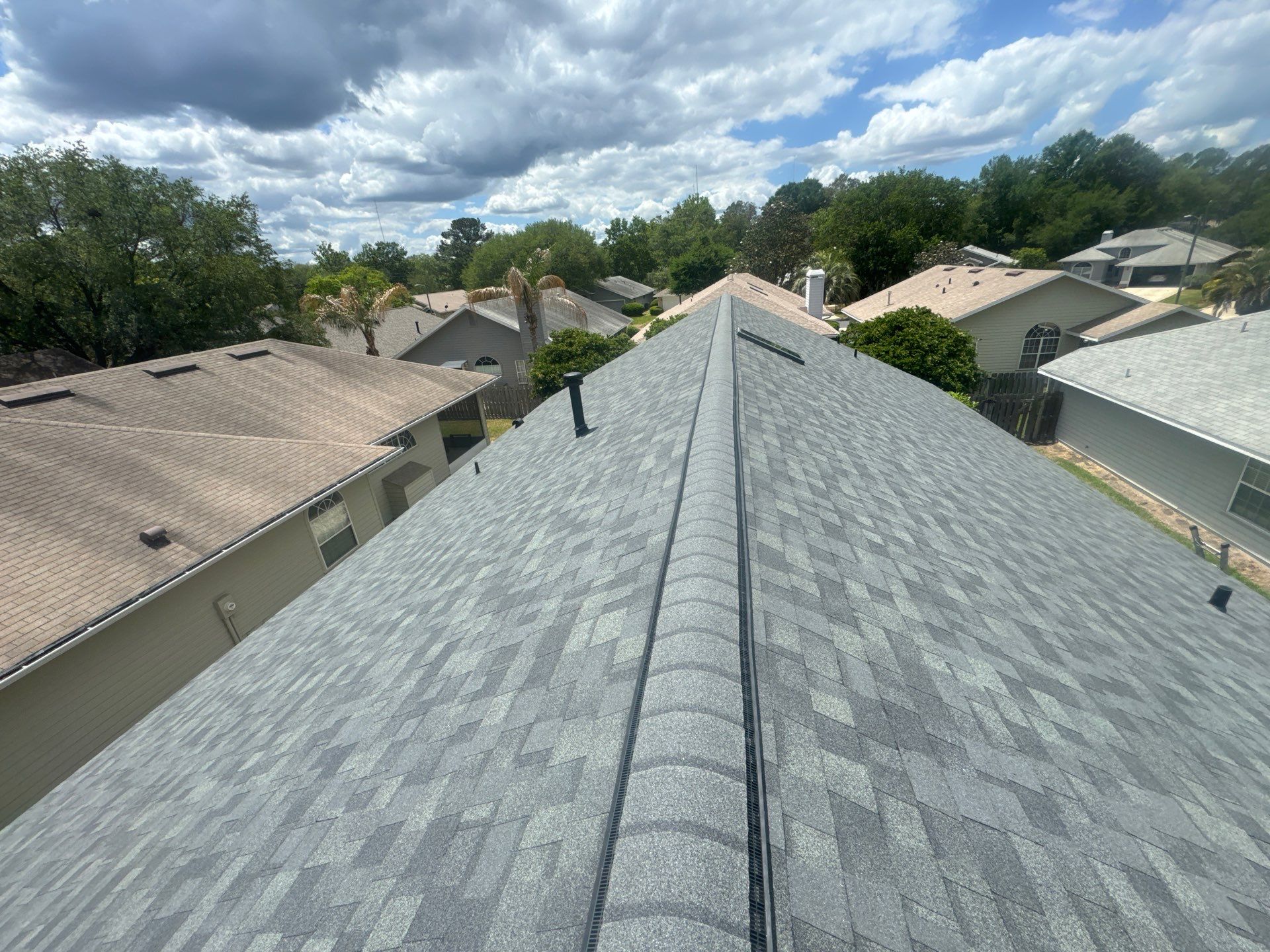 Roof Replacement using Owens Corning Duration - Estate Gray in Gainesville, FL by Brehm Roofing