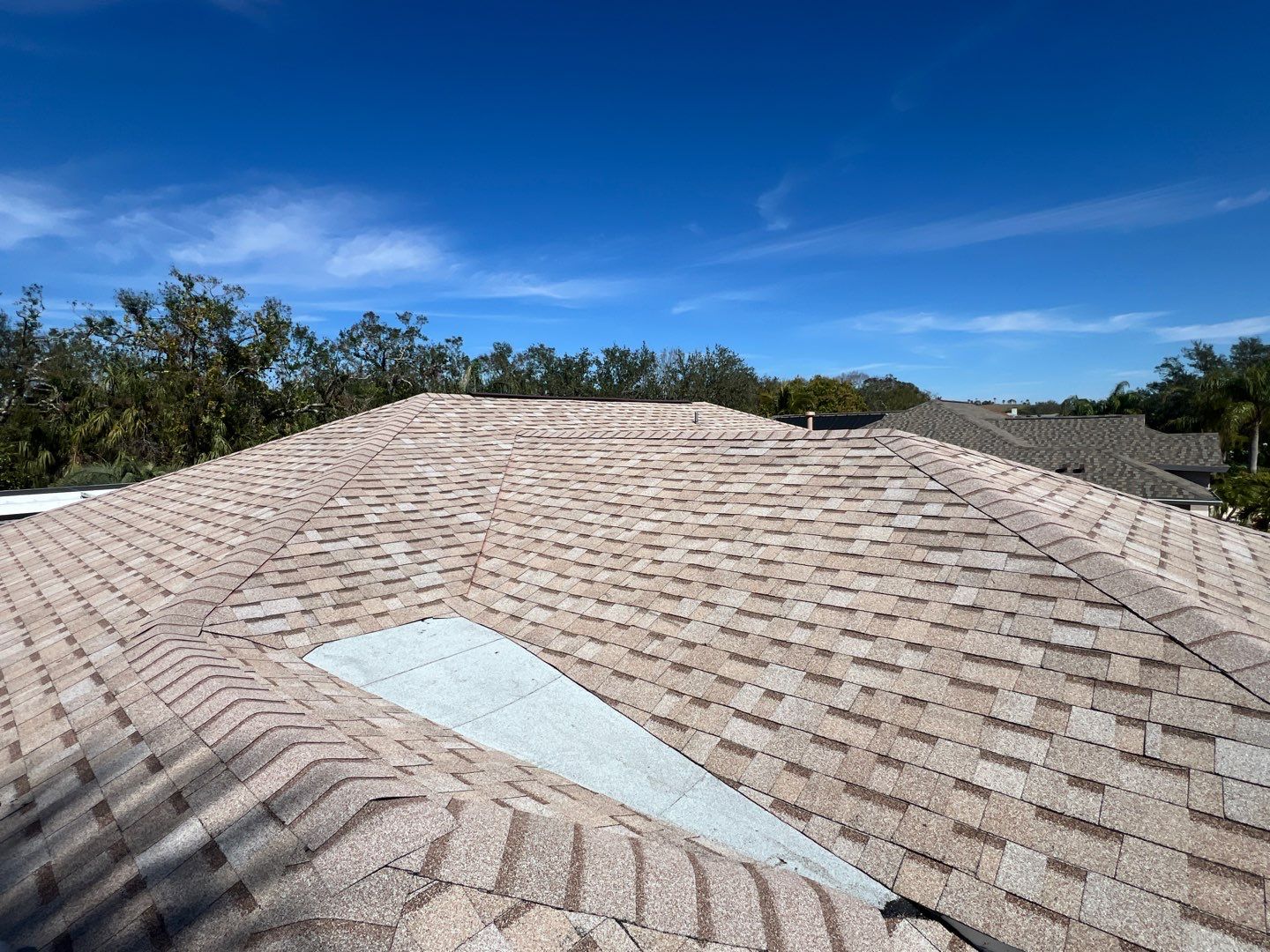 Residential Roofing Installation using Owens Corning Duration Shingles by Four Peaks Roofing