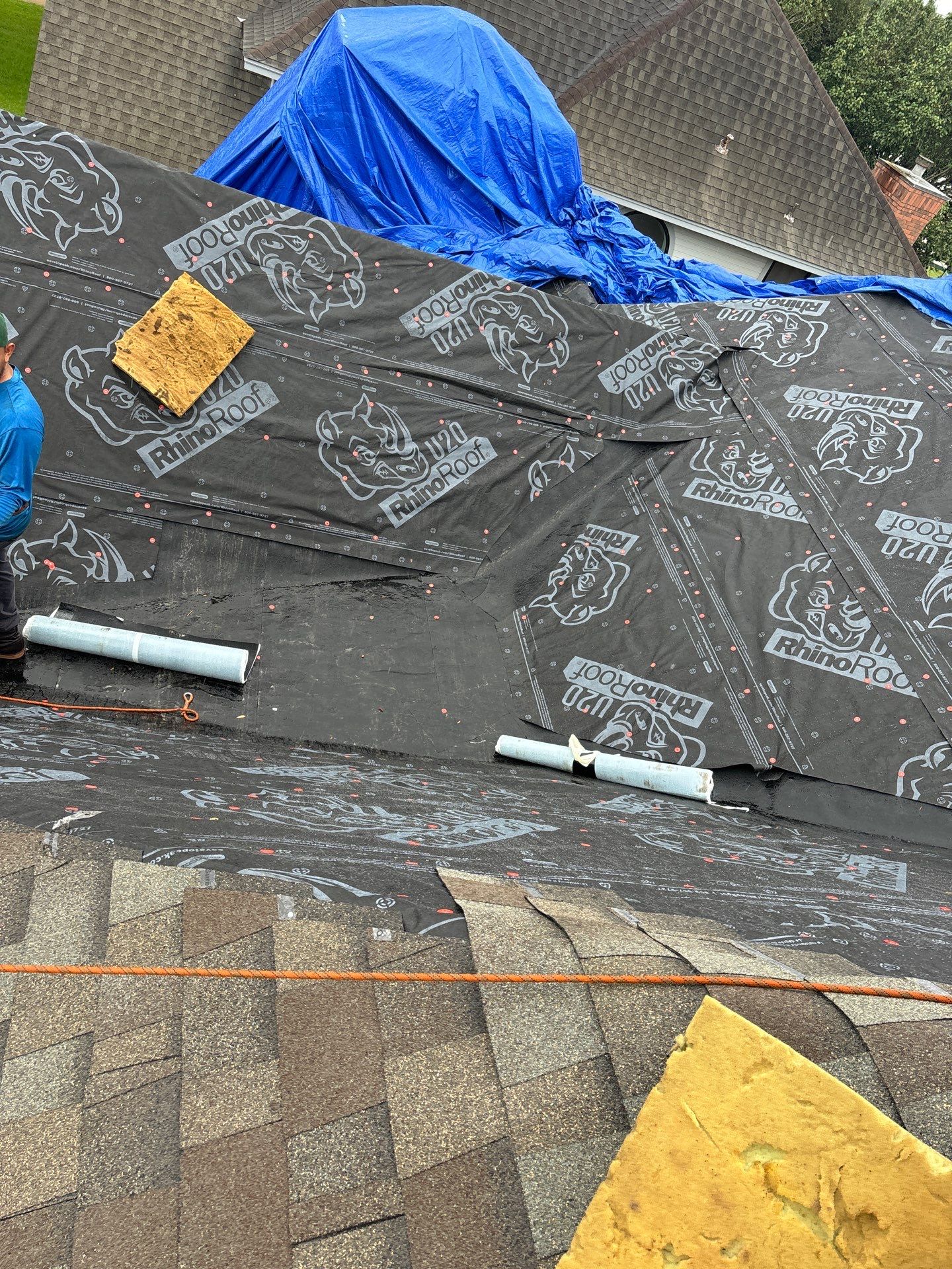 Residential Roofing Installation using Owen's Corning Duration (Lifetime) Shingles by Roof Repair Company