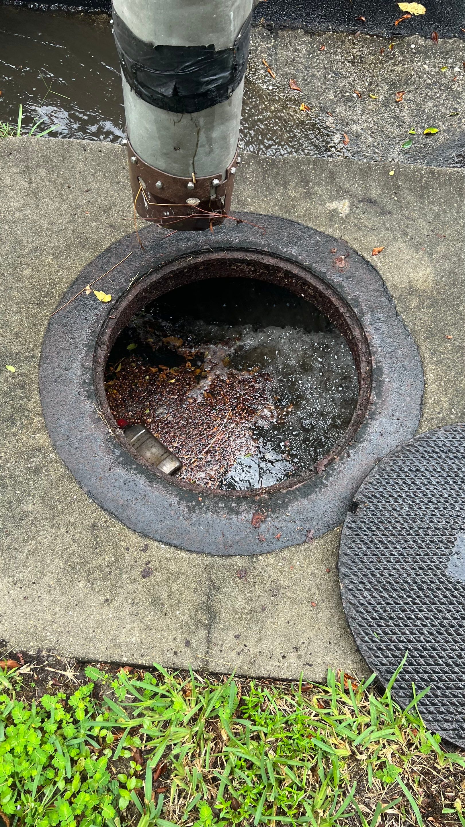 Naples Community Stormwater Catch Basin Cleaning by APS Power & Water