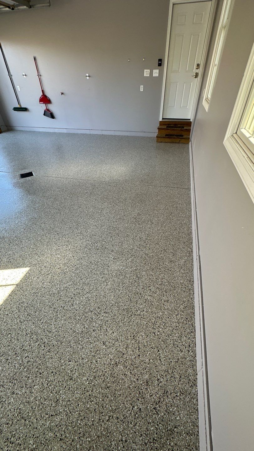 Driveway + Garage + Walkway Project in Meridian by Floors in a Day, Inc