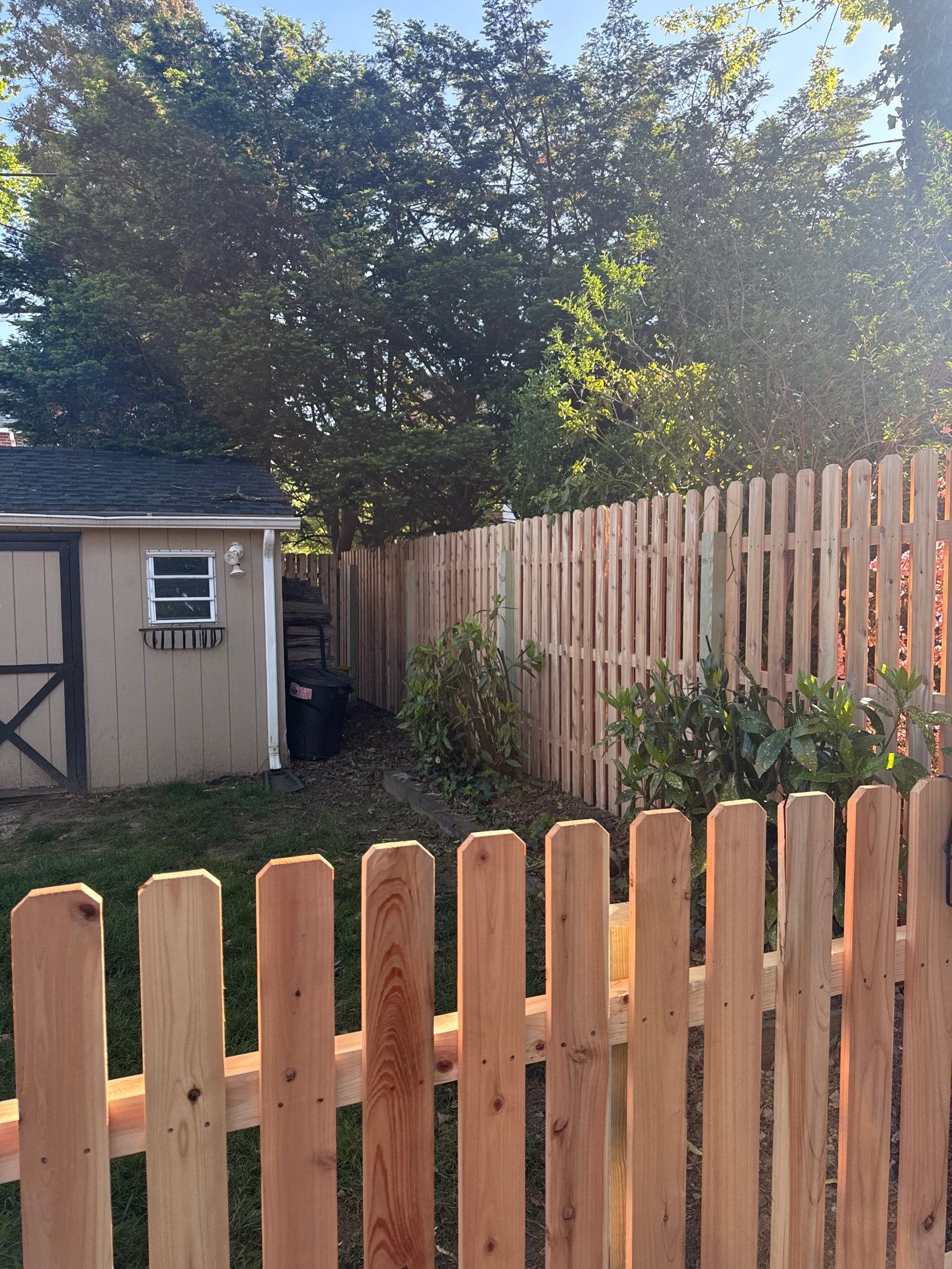 Project in Springfield, PA by Jensen Fencing