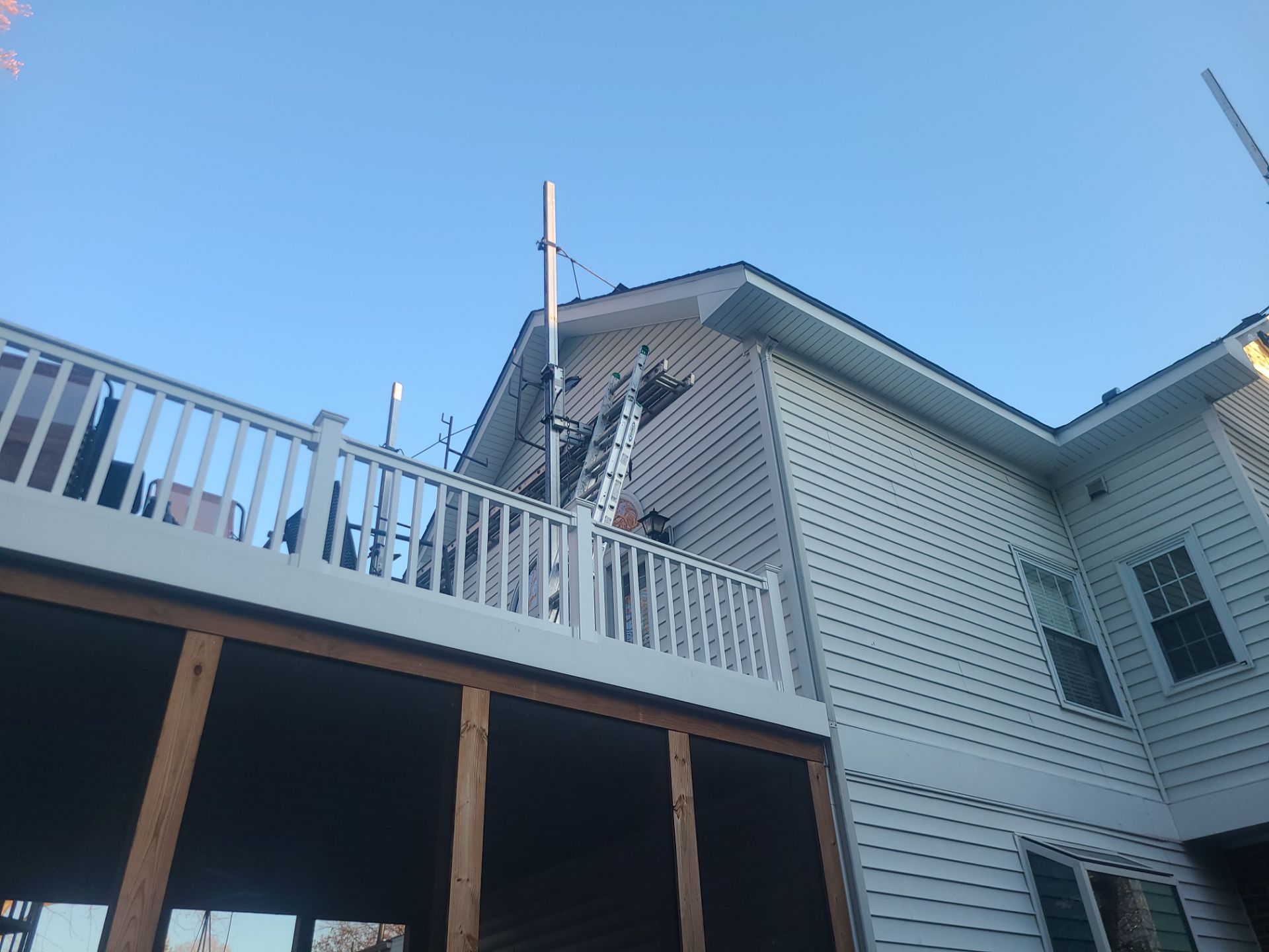 Falls Church: Residential Roof Replacement with CertainTeed Landmark Pro in Max Def Charcoal Black by RM Banning, Inc.