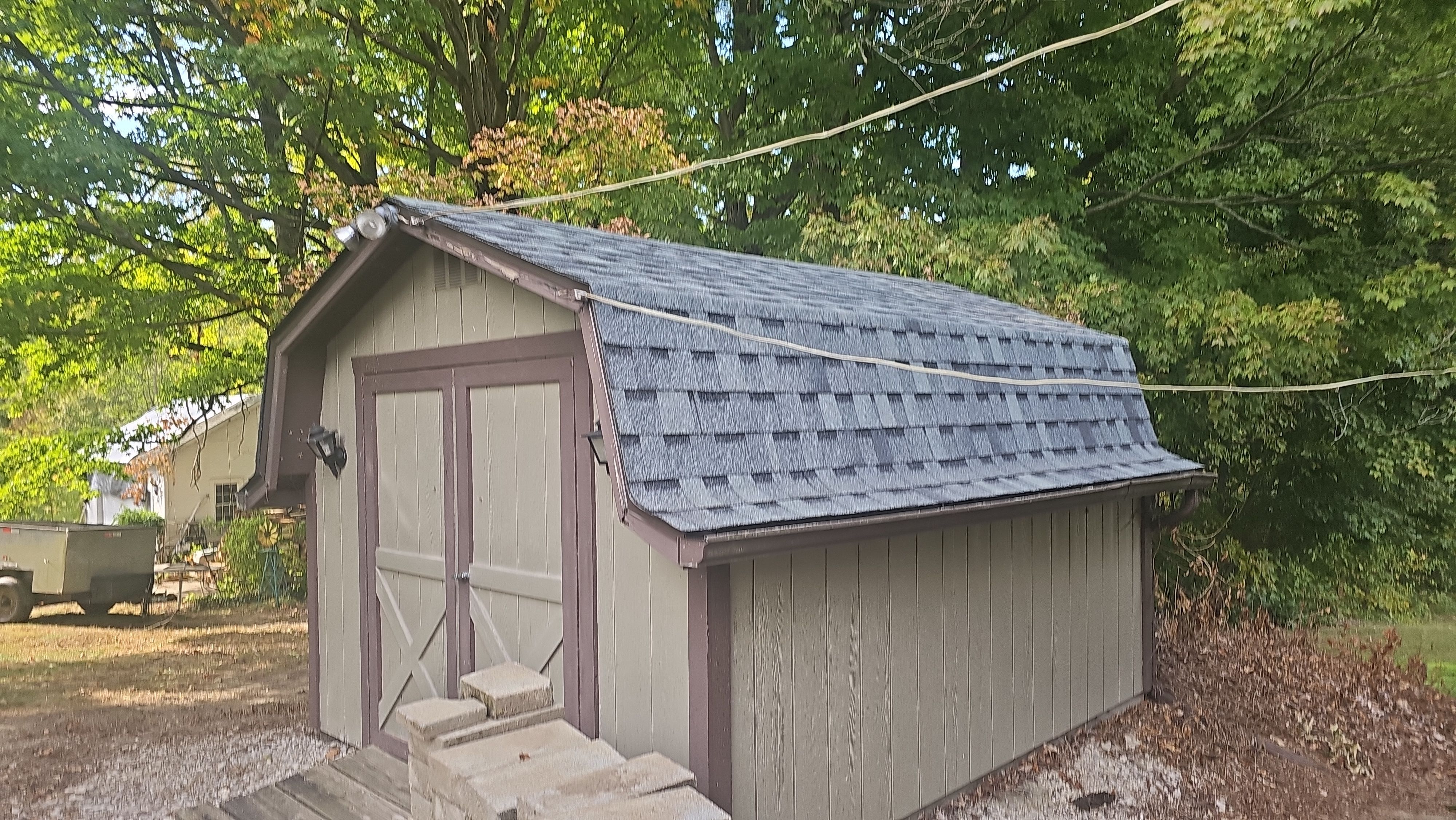 Atlas Pinnacle, Color, Hearthstone, Drip Edge Color, Musket Brown by Eagle Eye Roofing