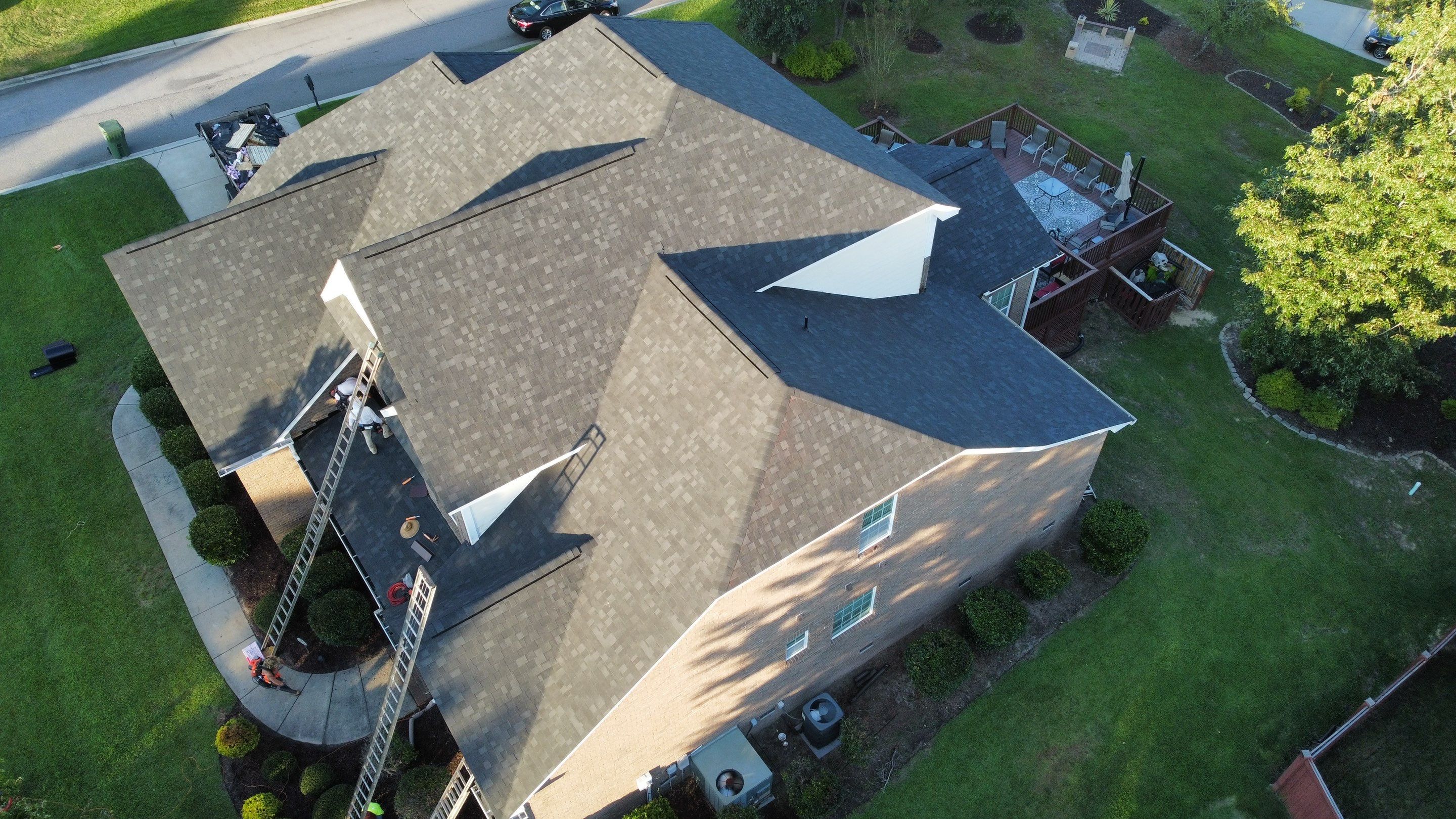 New Hail Damage Roof Replacement  by Midlands Roofing & Exteriors