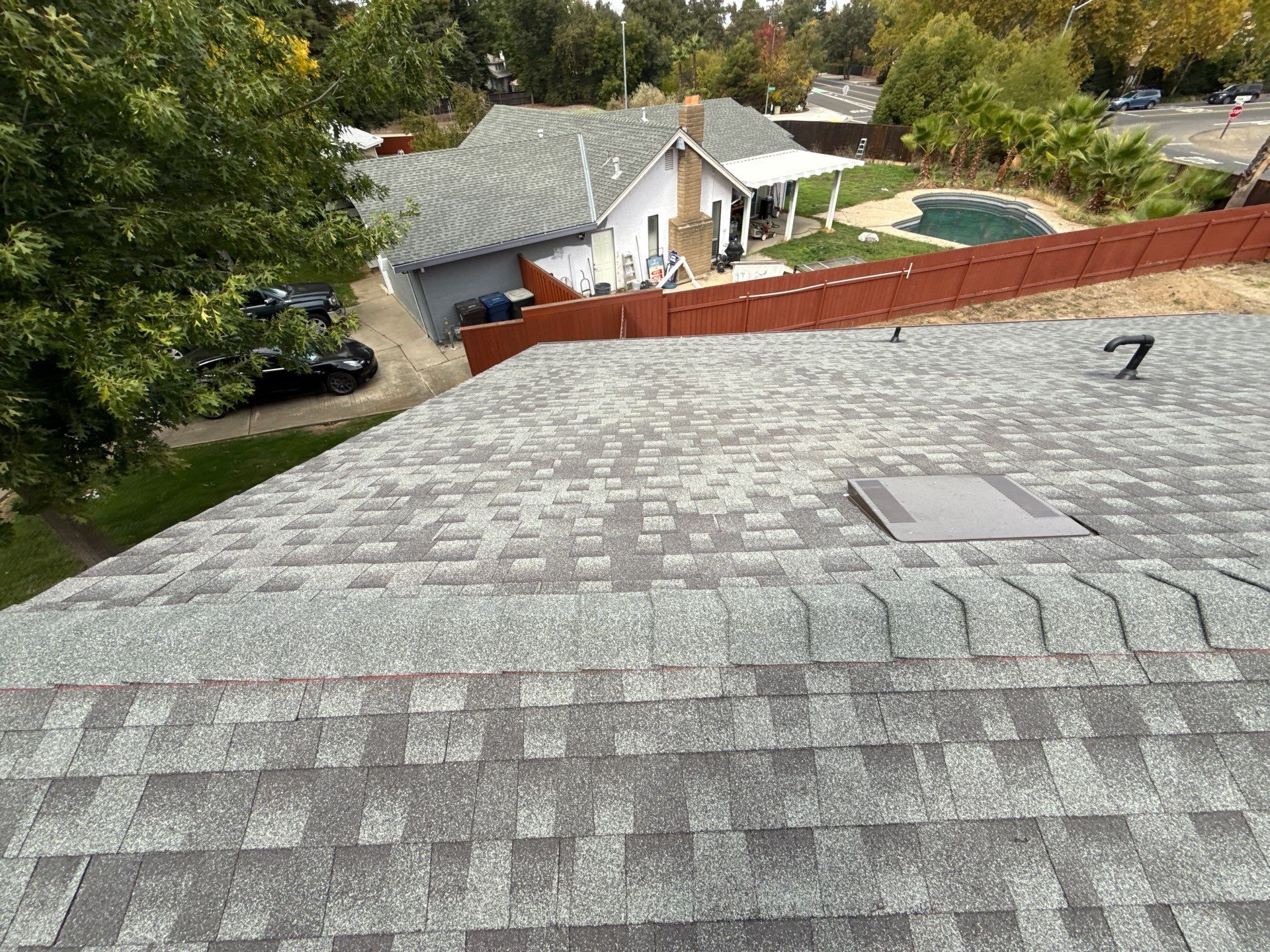 Residential Reroof using GAF HDZ RS by Nextop Roofing