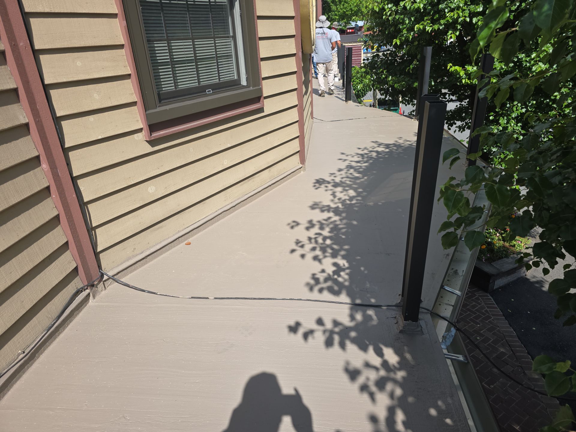 Tweetsie Railroad Balcony by Omnia Roofing