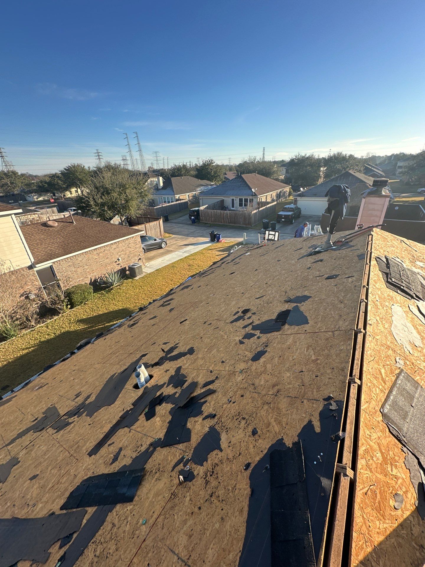 Roof Replacement in League City TX by Roof Repair Company