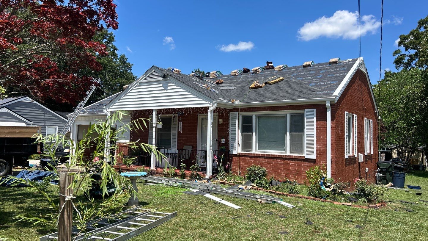 Roof replacement by hail damage by Just Brilliant Restoration JBR