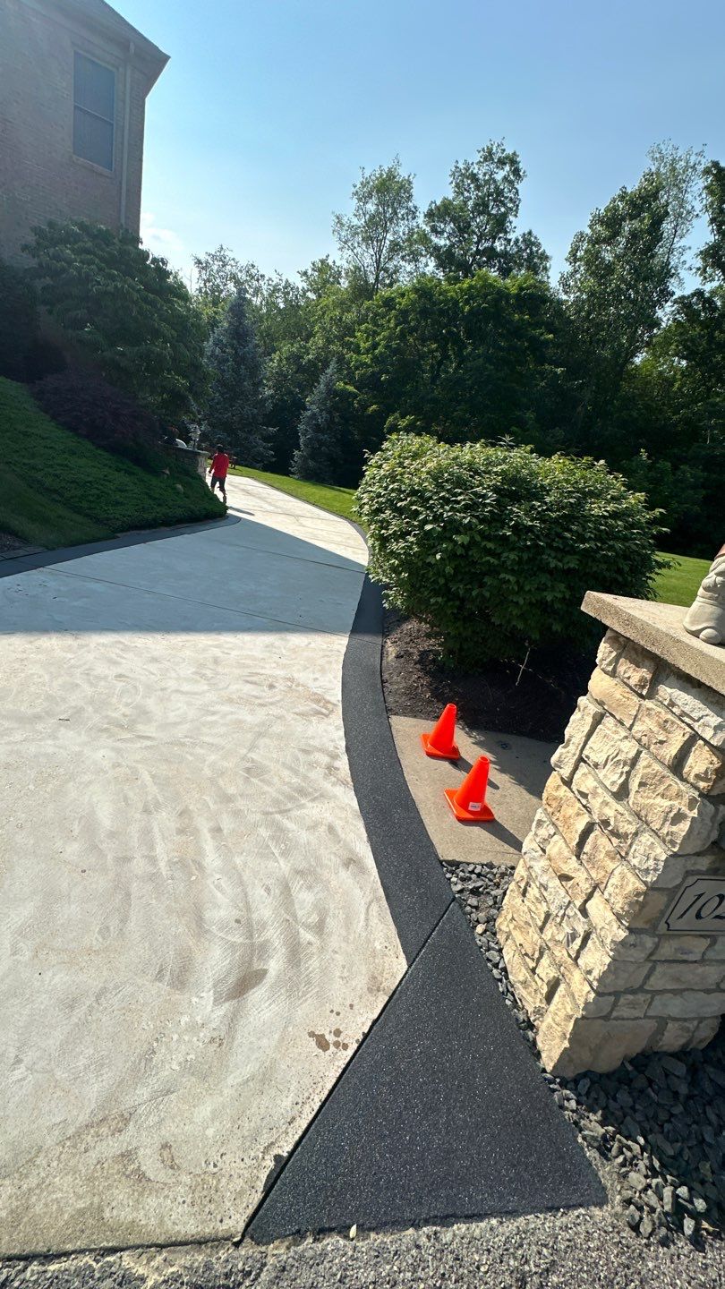 Driveway Walkway Patio Project in Canonsburg by Floors in a Day, Inc