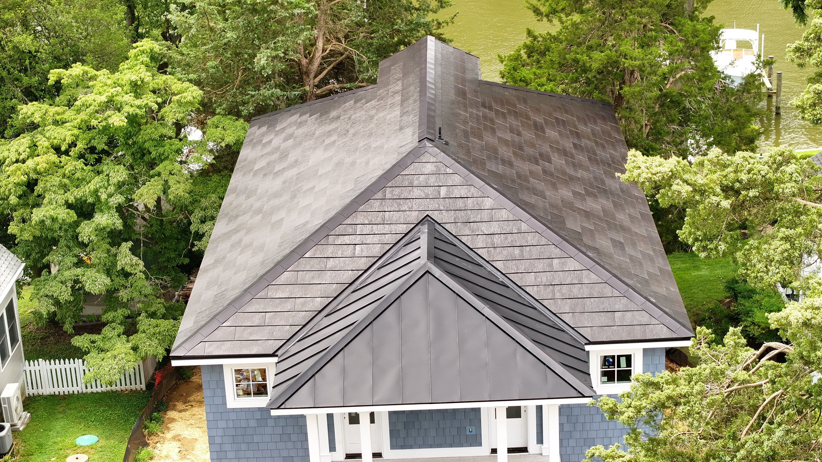 Tesla Solar Roof & Powerwall in Annapolis MD by American Home Contractors