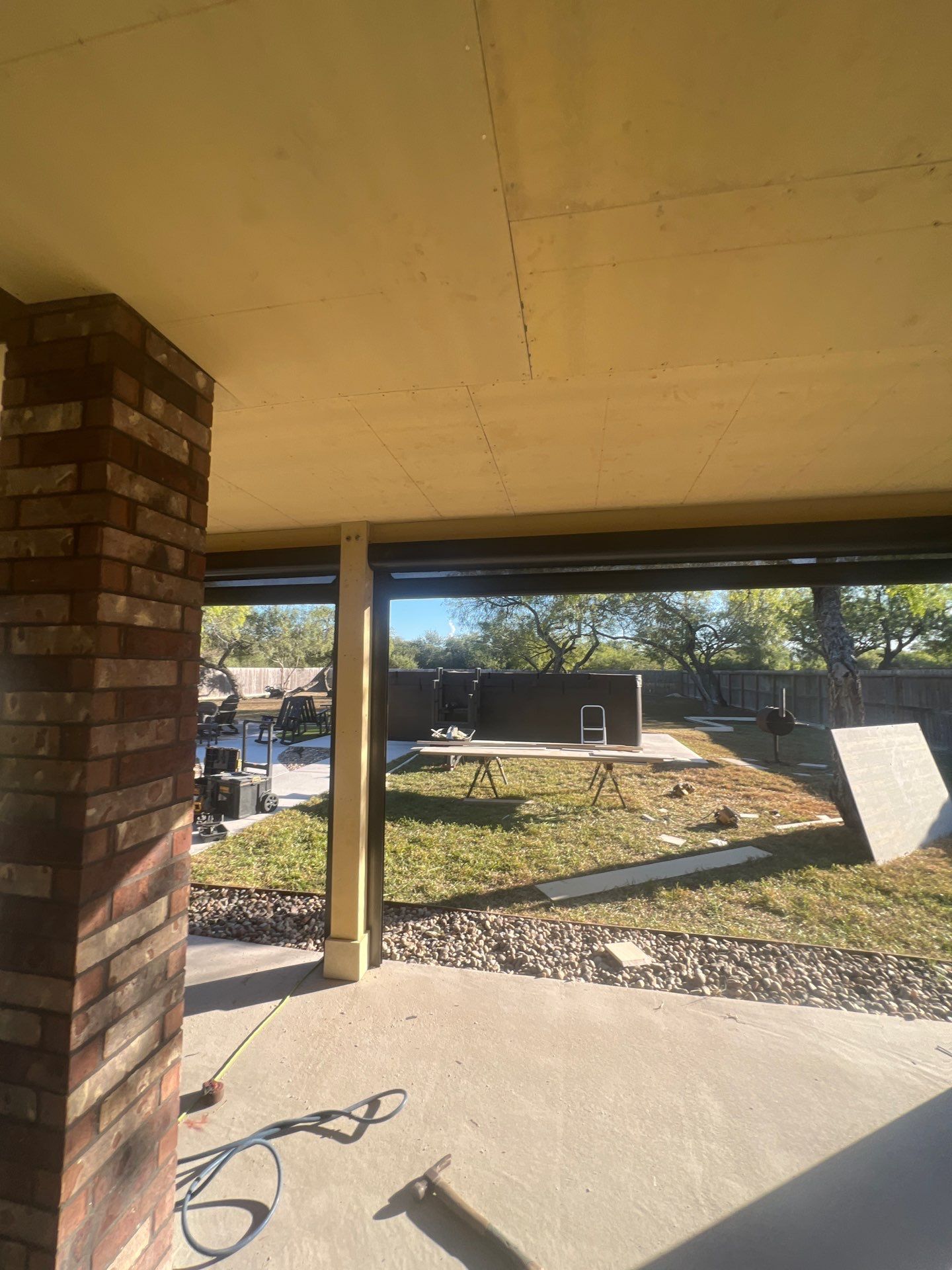 It Ain't Easy getting Shady  by Bayfront Roofing and Construction